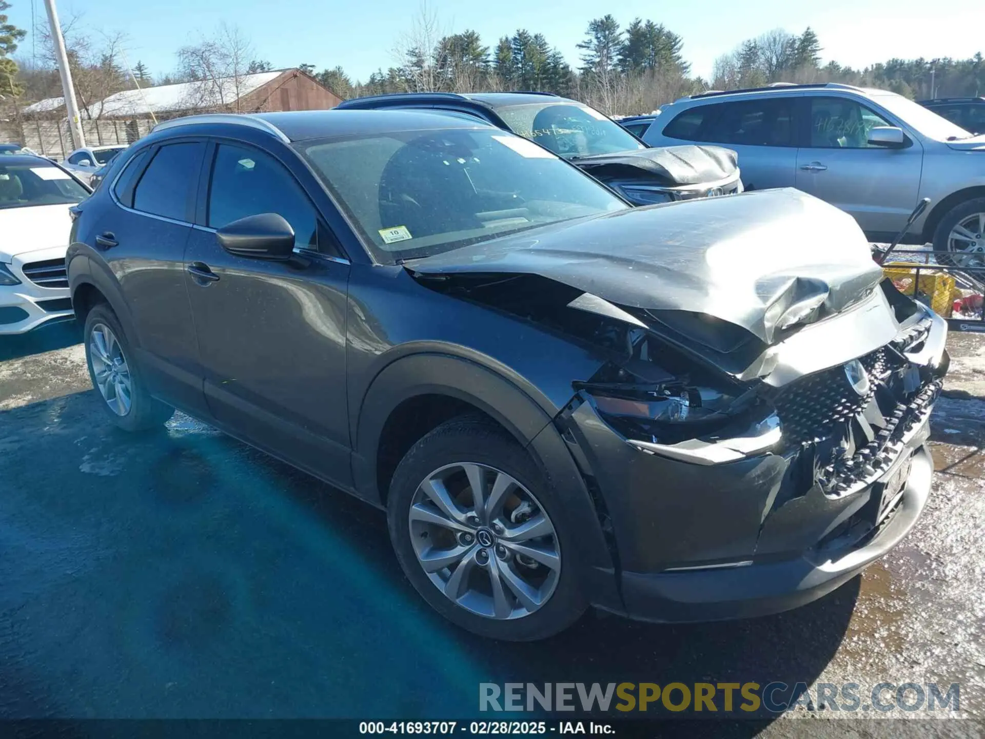 13 fotografías del automóvil dañado 3MVDMBBM4PM579839 MAZDA CX-30 2023