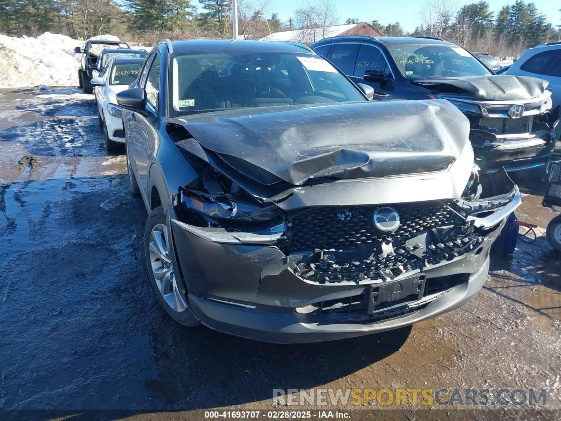 6 fotografías del automóvil dañado 3MVDMBBM4PM579839 MAZDA CX-30 2023