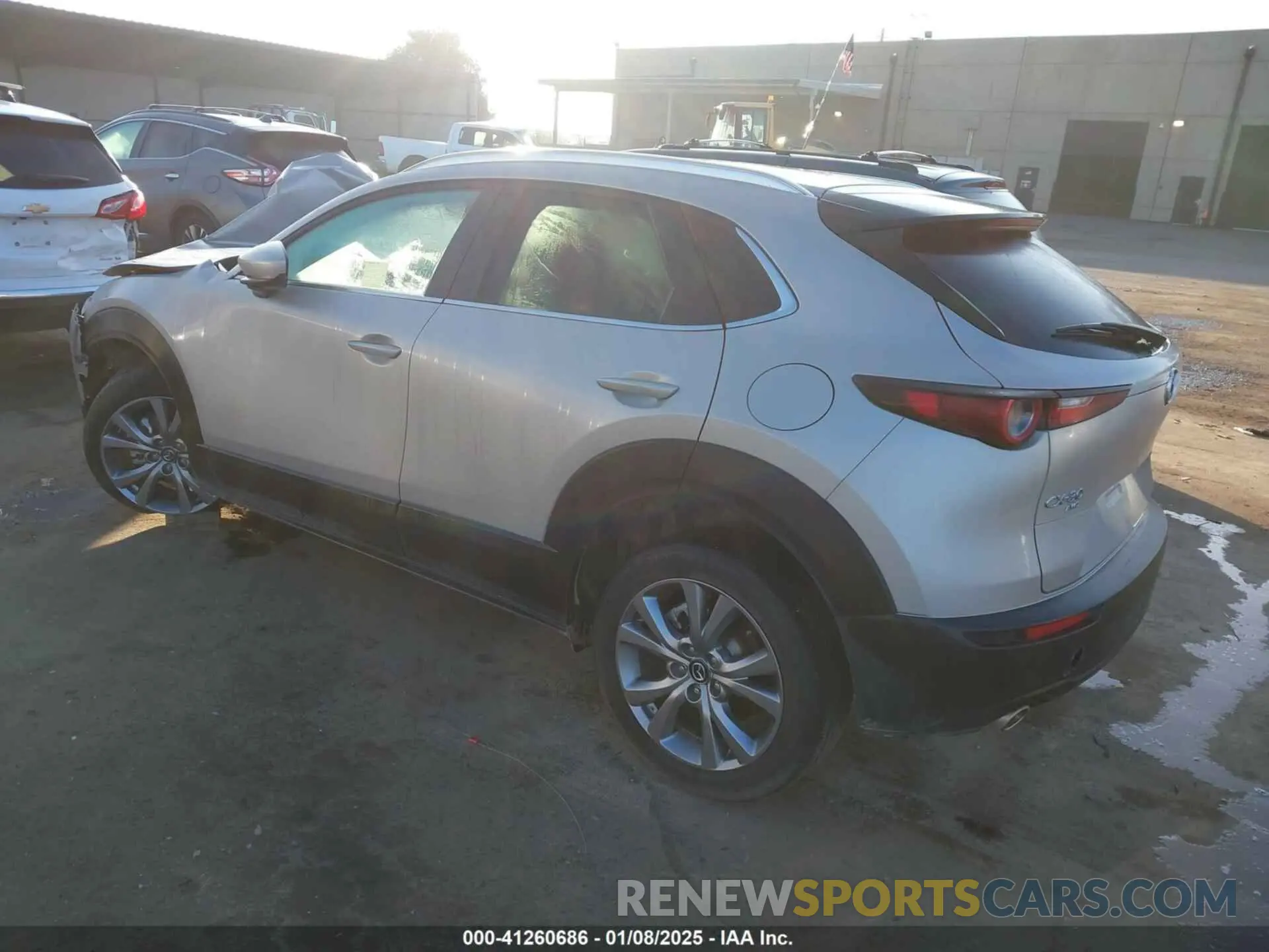3 fotografías del automóvil dañado 3MVDMBBM5PM561575 MAZDA CX-30 2023
