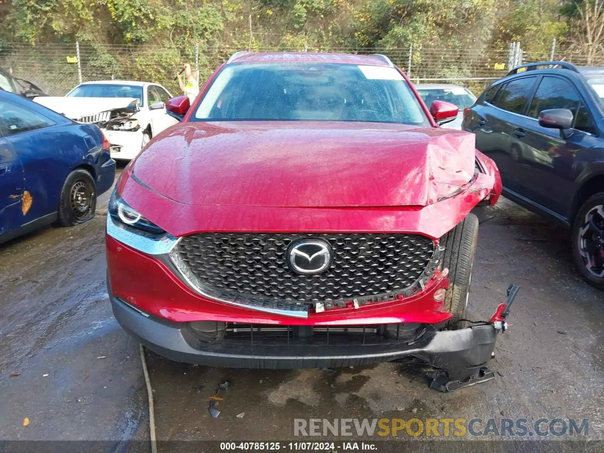 12 fotografías del automóvil dañado 3MVDMBBM7PM547192 MAZDA CX-30 2023