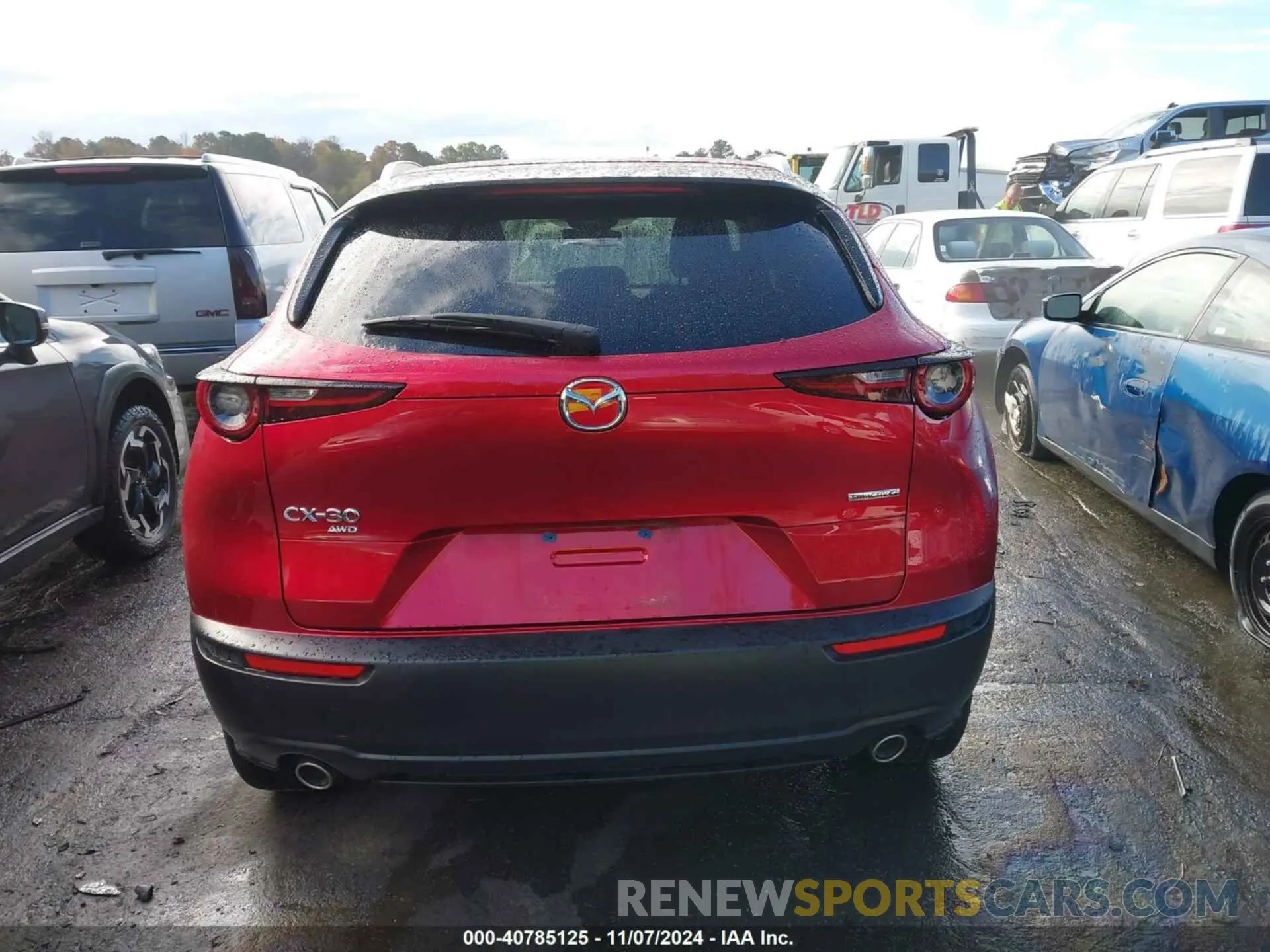 16 fotografías del automóvil dañado 3MVDMBBM7PM547192 MAZDA CX-30 2023