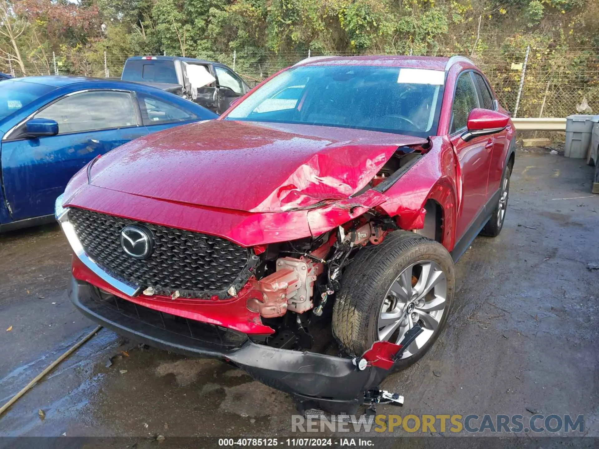 6 fotografías del automóvil dañado 3MVDMBBM7PM547192 MAZDA CX-30 2023