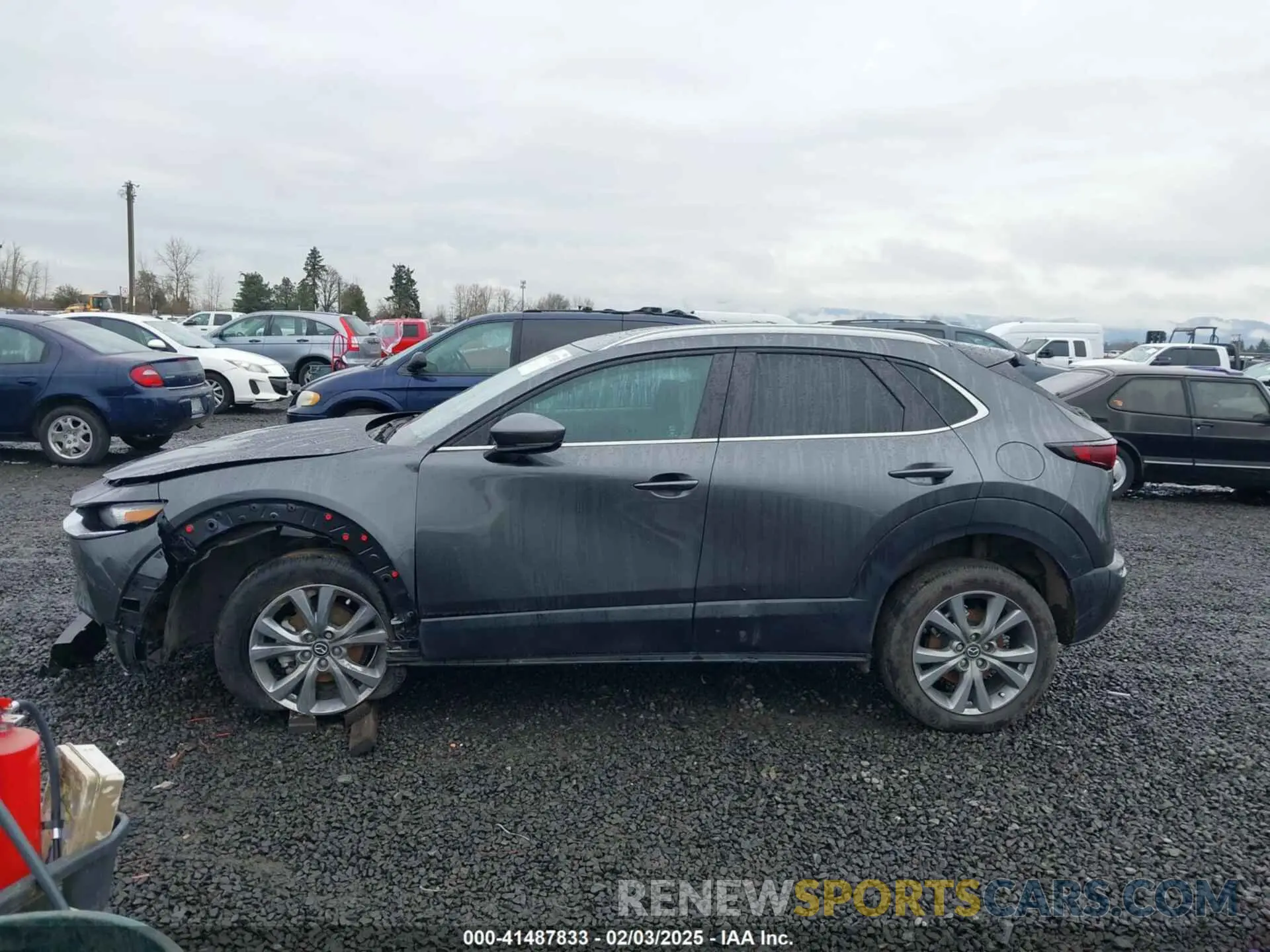 15 fotografías del automóvil dañado 3MVDMBCM0PM520804 MAZDA CX-30 2023