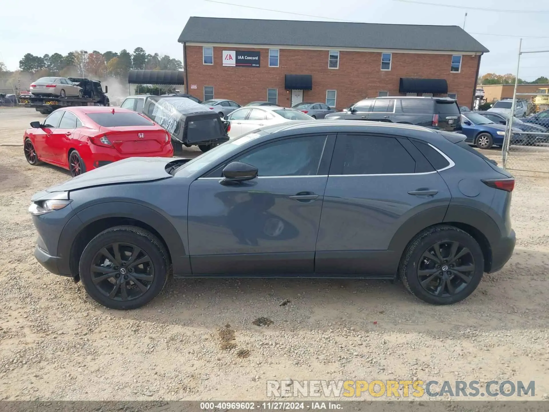 14 fotografías del automóvil dañado 3MVDMBCM1PM537644 MAZDA CX-30 2023