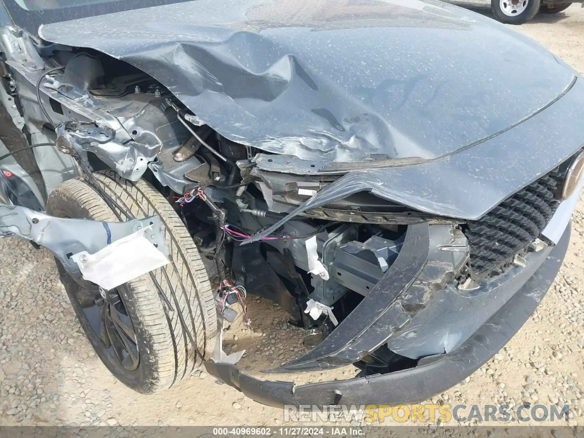 6 fotografías del automóvil dañado 3MVDMBCM1PM537644 MAZDA CX-30 2023