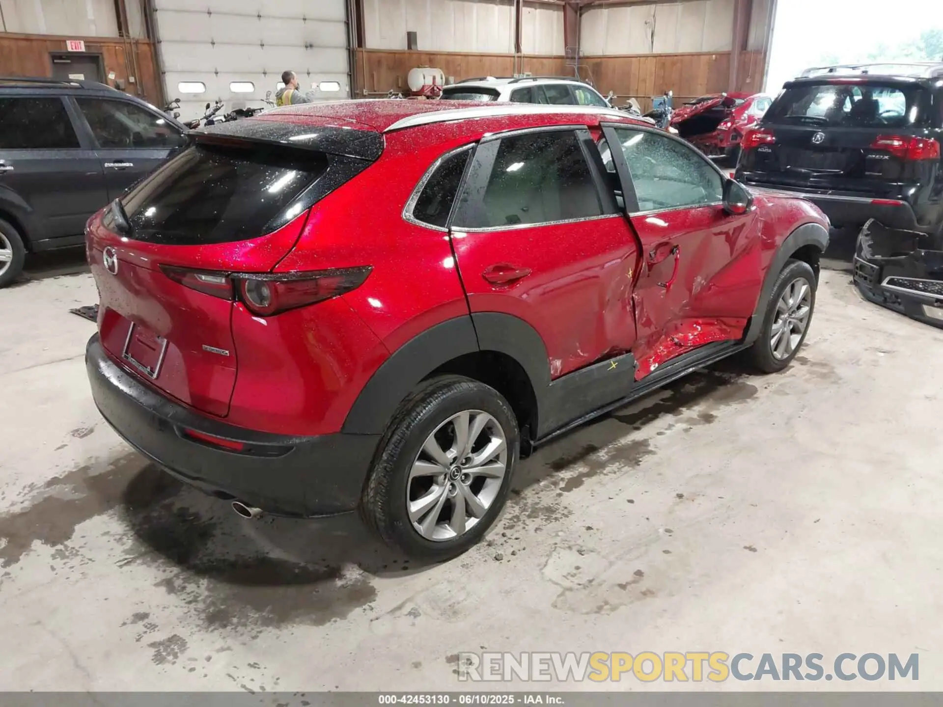 4 fotografías del automóvil dañado 3MVDMBCM1PM549616 MAZDA CX-30 2023