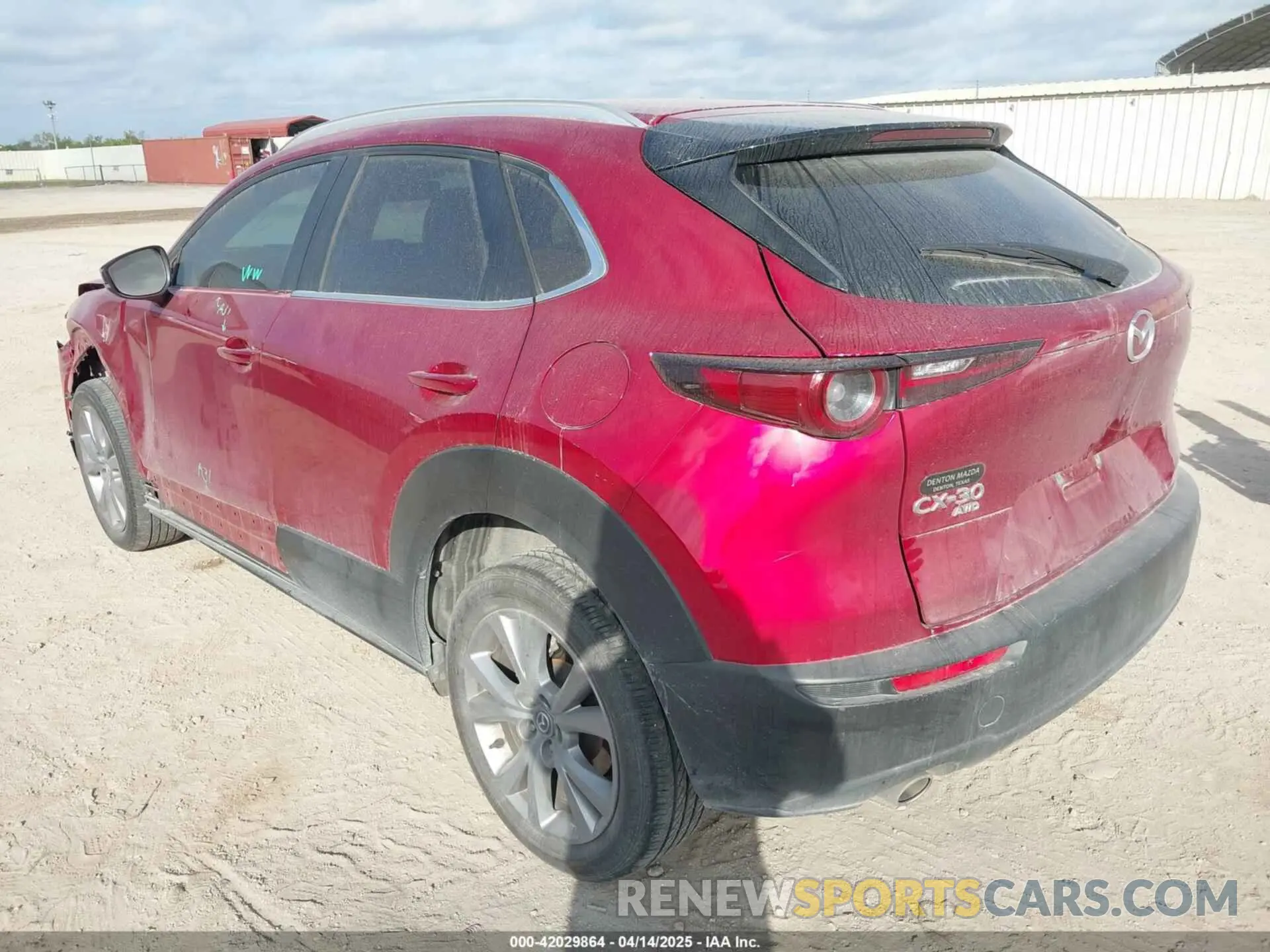 3 fotografías del automóvil dañado 3MVDMBCM1PM583653 MAZDA CX-30 2023