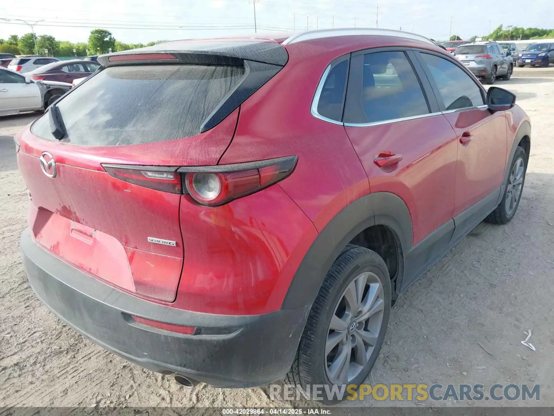 4 fotografías del automóvil dañado 3MVDMBCM1PM583653 MAZDA CX-30 2023