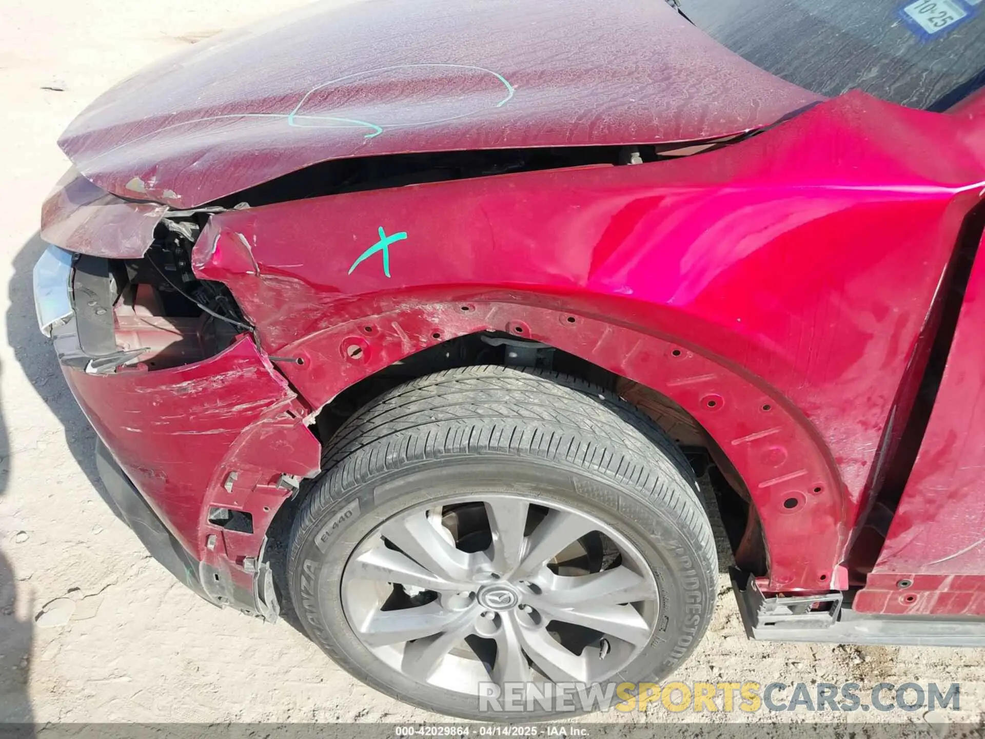 6 fotografías del automóvil dañado 3MVDMBCM1PM583653 MAZDA CX-30 2023