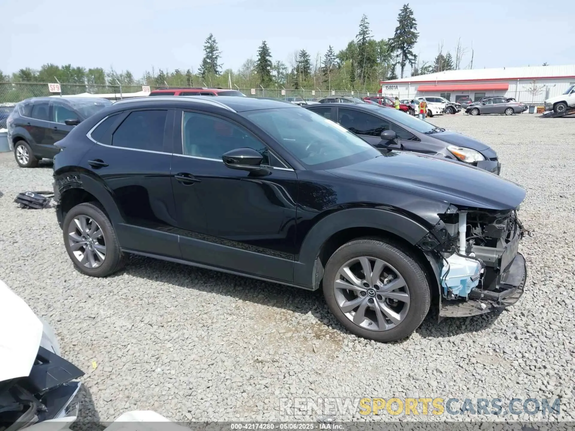 14 fotografías del automóvil dañado 3MVDMBCM3PM562447 MAZDA CX-30 2023