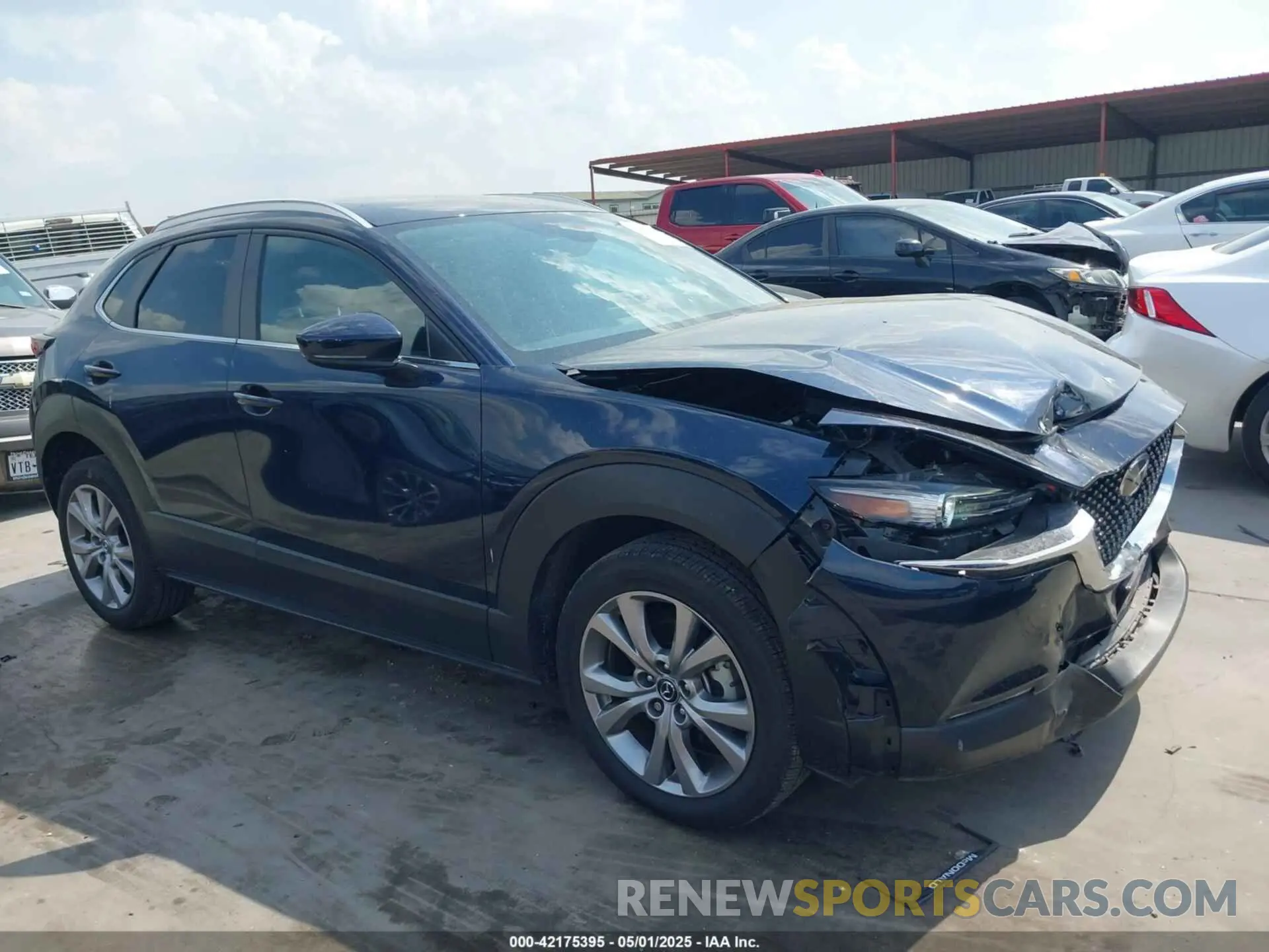 1 fotografías del automóvil dañado 3MVDMBCM4PM542160 MAZDA CX-30 2023