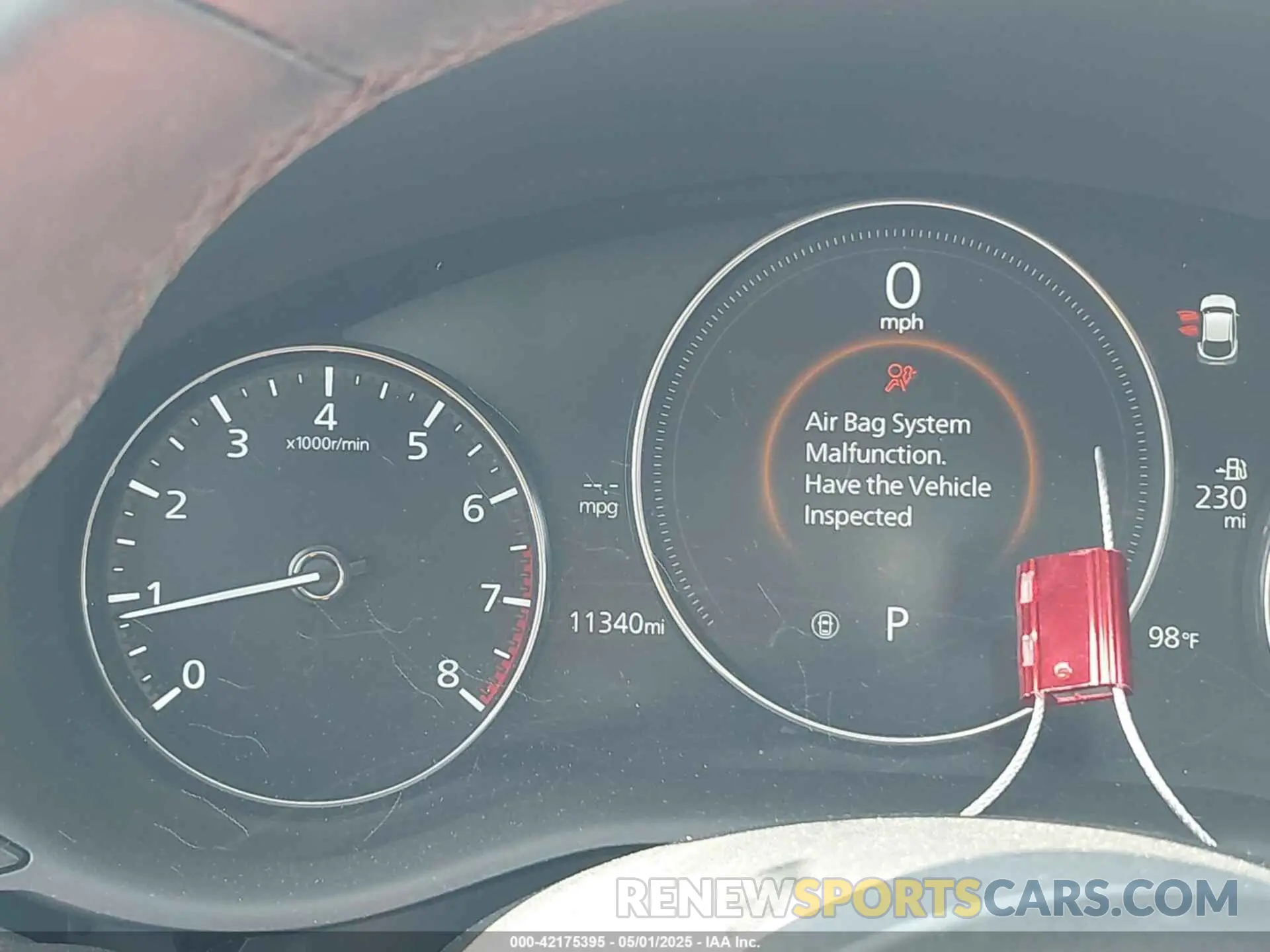 15 fotografías del automóvil dañado 3MVDMBCM4PM542160 MAZDA CX-30 2023