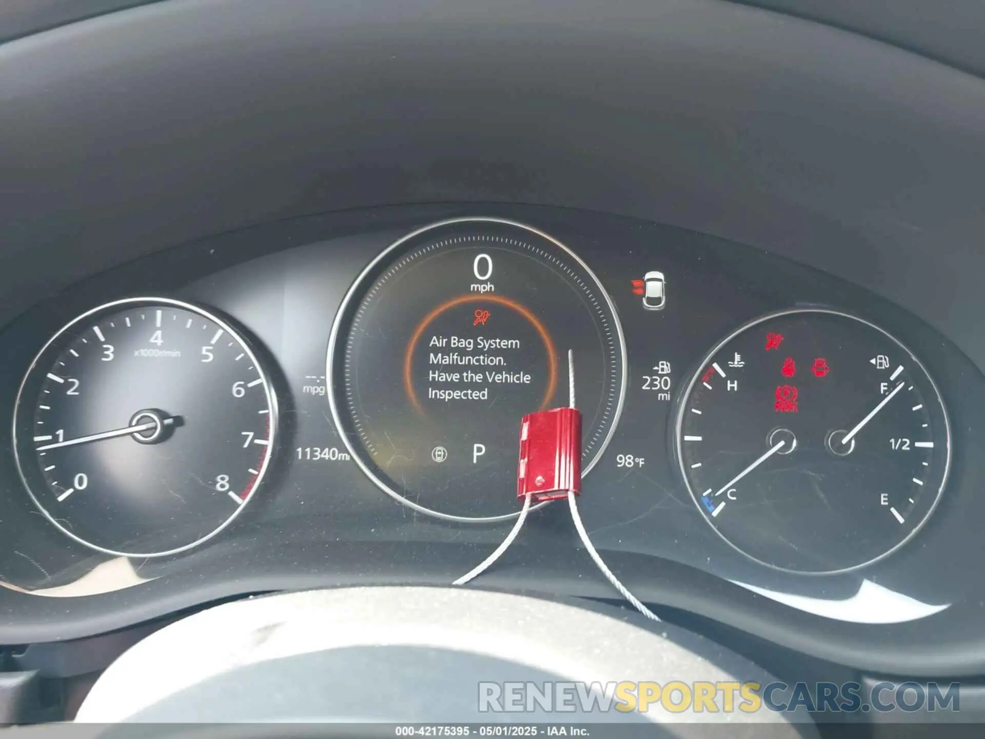 7 fotografías del automóvil dañado 3MVDMBCM4PM542160 MAZDA CX-30 2023