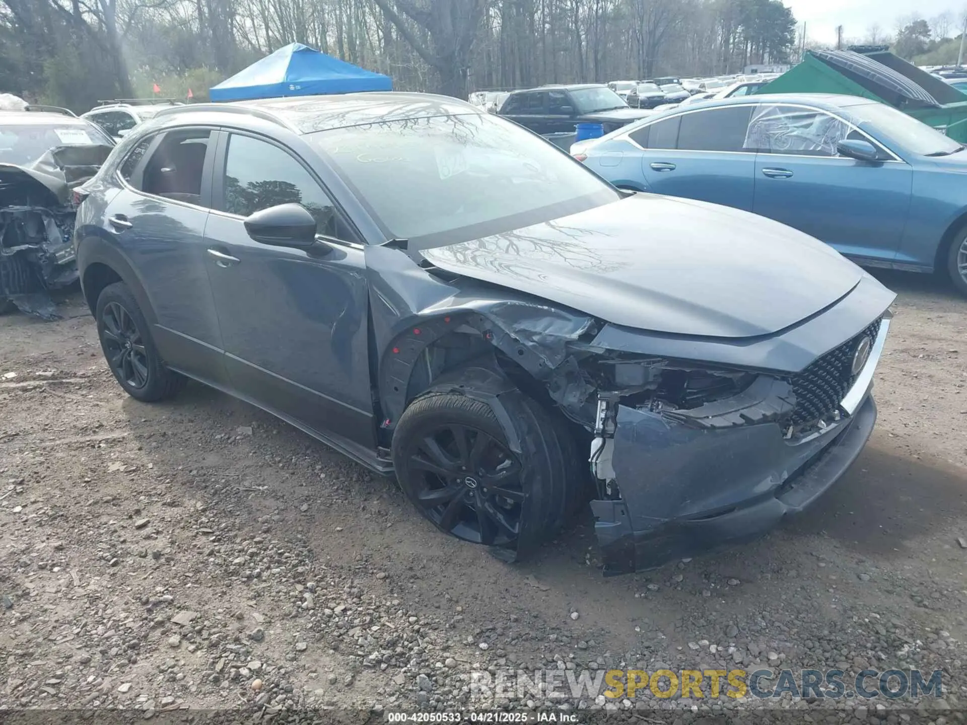 1 fotografías del automóvil dañado 3MVDMBCM8PM502891 MAZDA CX-30 2023