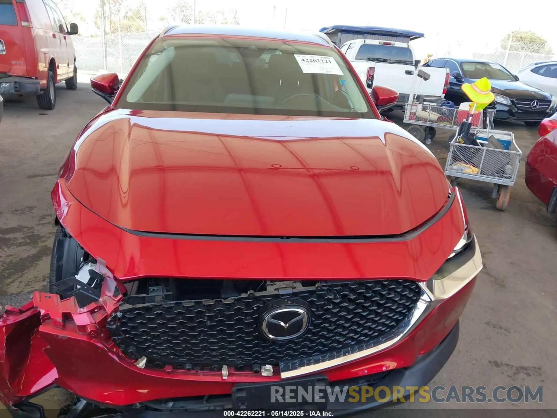 12 fotografías del automóvil dañado 3MVDMBCMXPM578516 MAZDA CX-30 2023