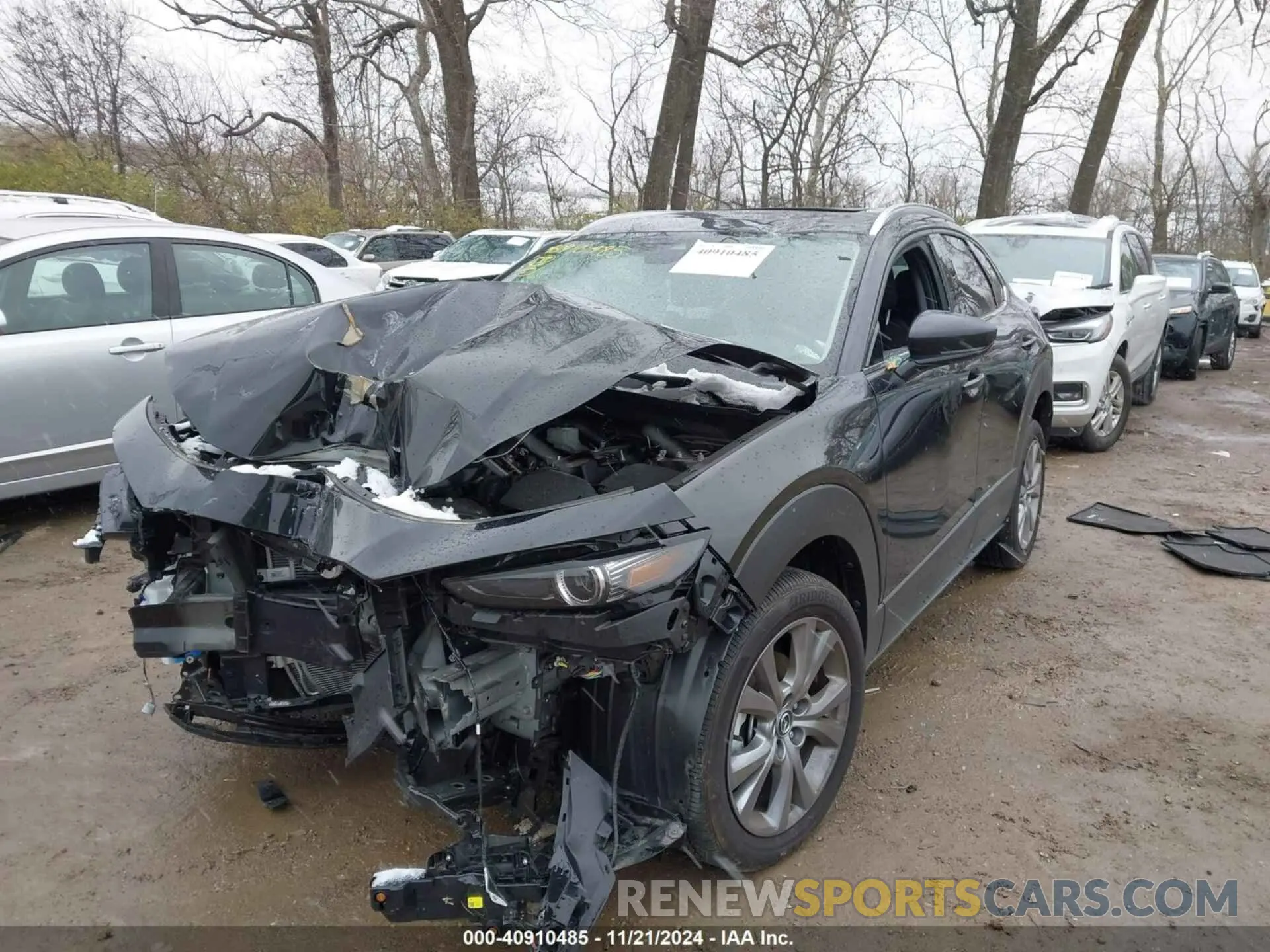 2 fotografías del automóvil dañado 3MVDMBDM3PM559627 MAZDA CX-30 2023