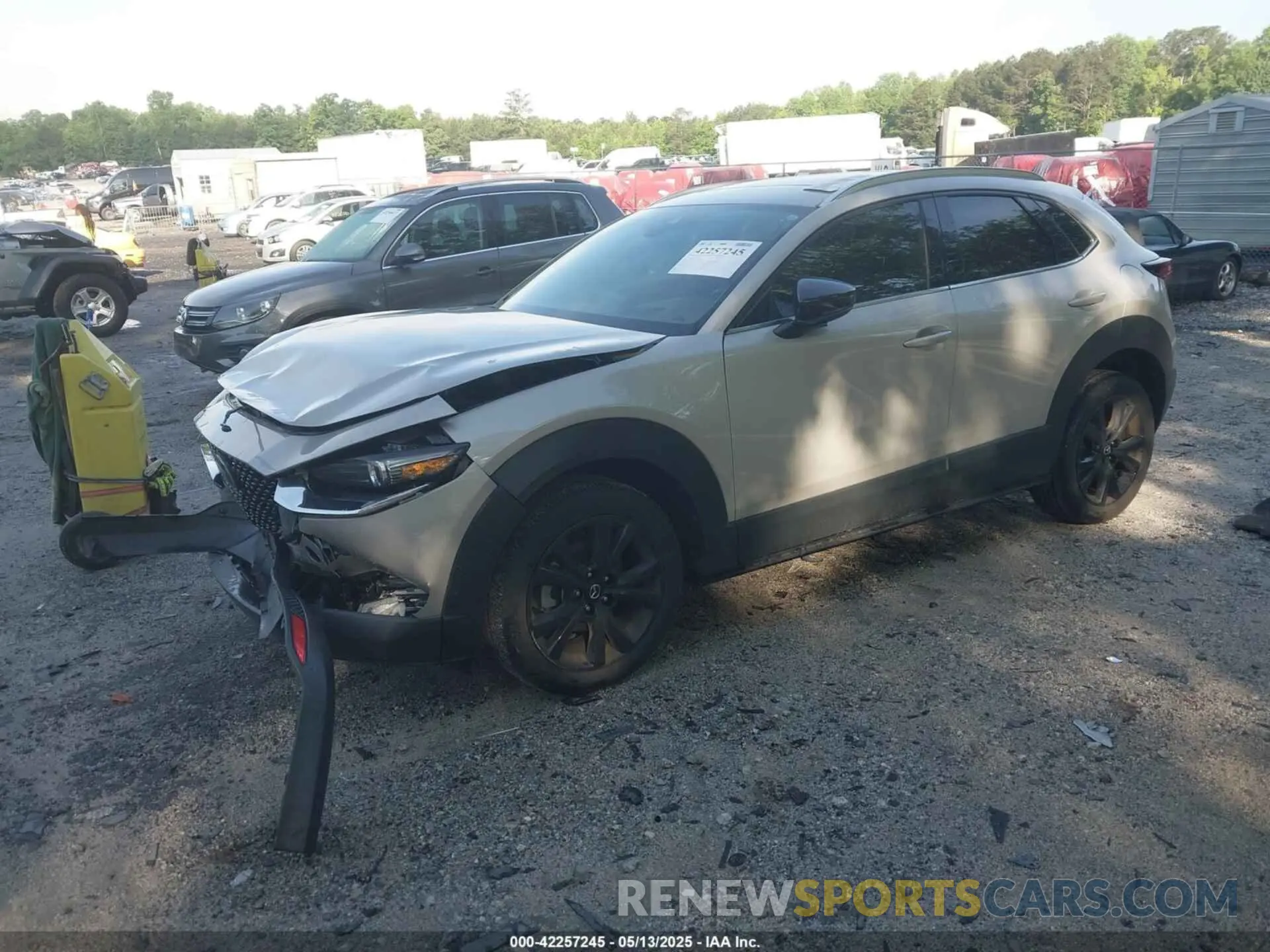 2 fotografías del automóvil dañado 3MVDMBDY0PM507018 MAZDA CX-30 2023