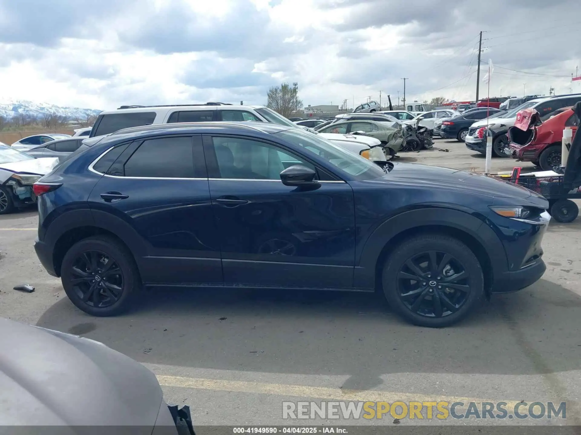 13 fotografías del automóvil dañado 3MVDMBDY1PM549164 MAZDA CX-30 2023
