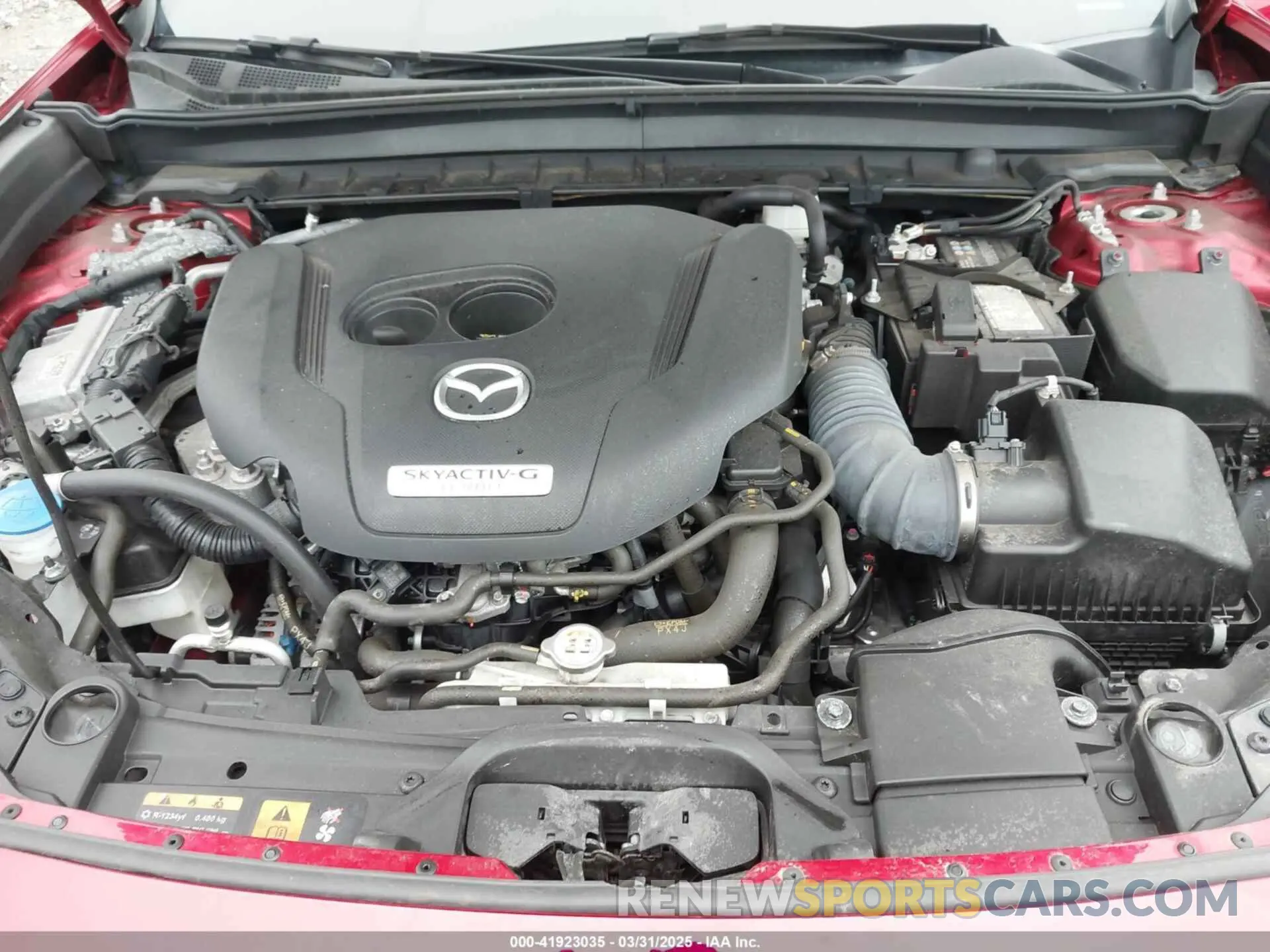 10 fotografías del automóvil dañado 3MVDMBDY4PM536876 MAZDA CX-30 2023