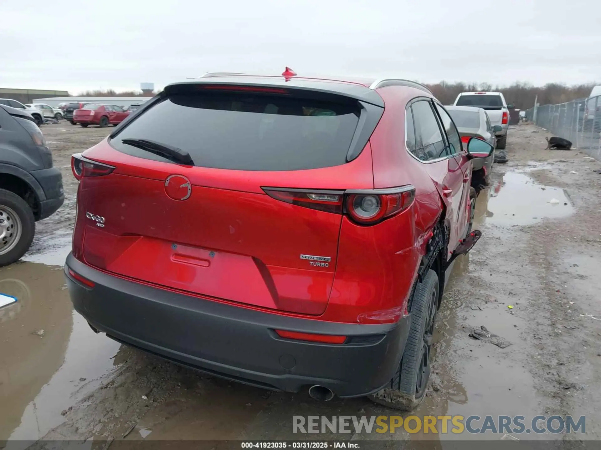 4 fotografías del automóvil dañado 3MVDMBDY4PM536876 MAZDA CX-30 2023