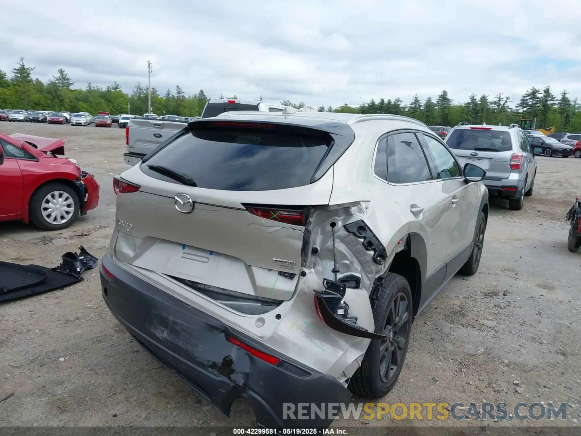 4 fotografías del automóvil dañado 3MVDMBDY7PM566311 MAZDA CX-30 2023