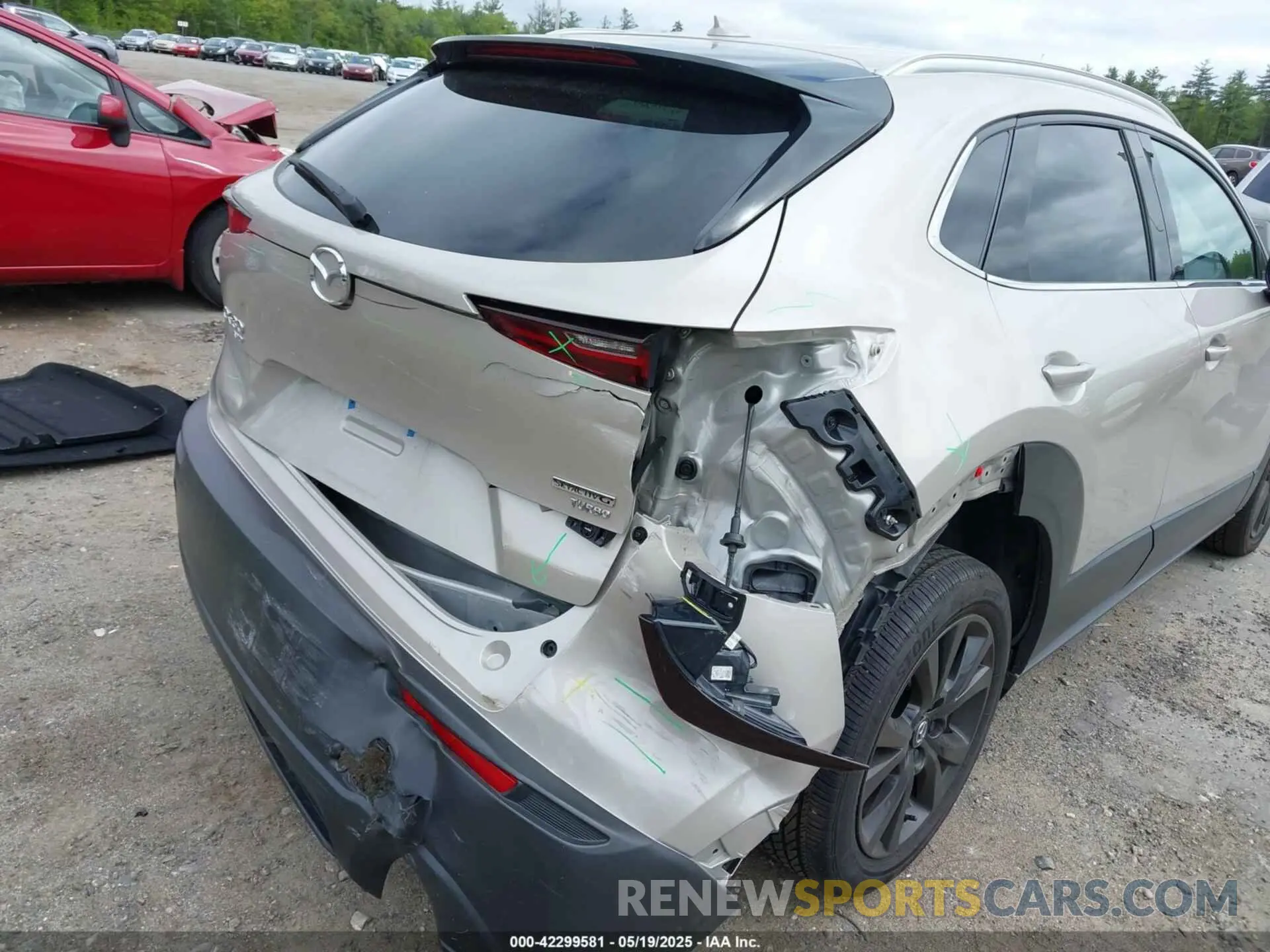 6 fotografías del automóvil dañado 3MVDMBDY7PM566311 MAZDA CX-30 2023