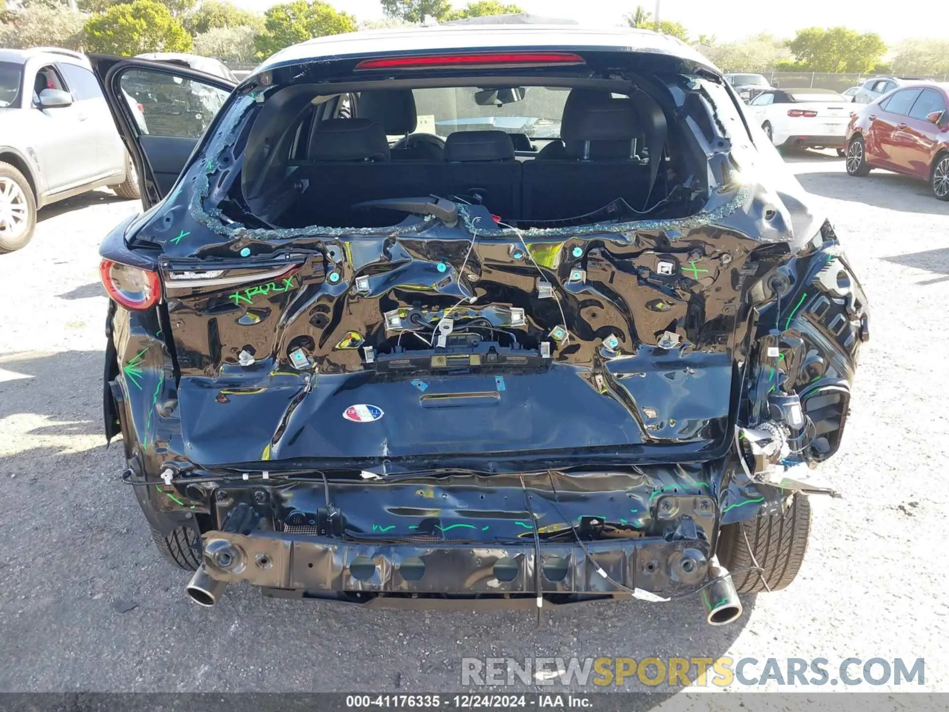 6 fotografías del automóvil dañado 3MVDMBAM4RM644757 MAZDA CX-30 2024