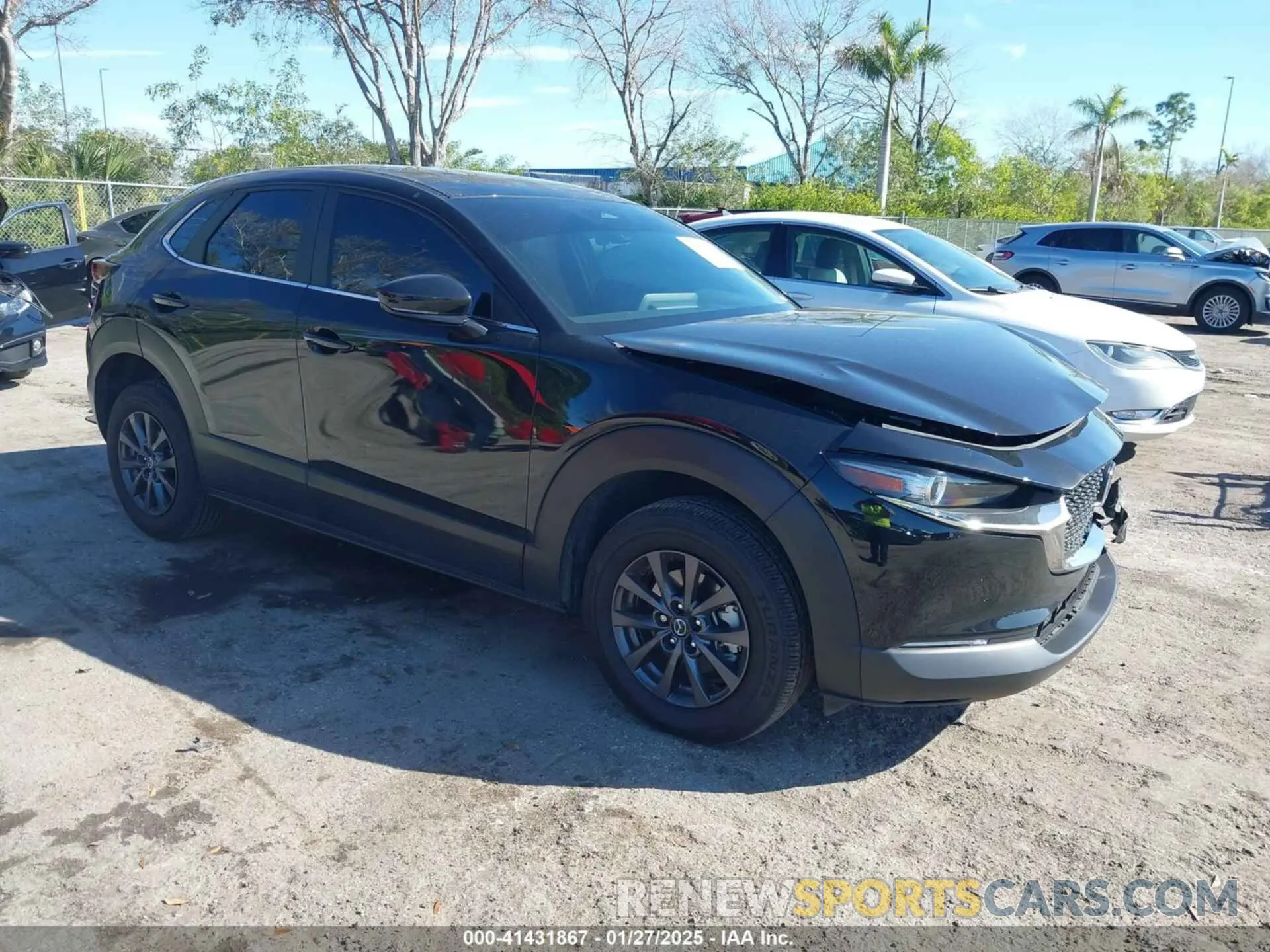1 fotografías del automóvil dañado 3MVDMBAM8RM678796 MAZDA CX-30 2024