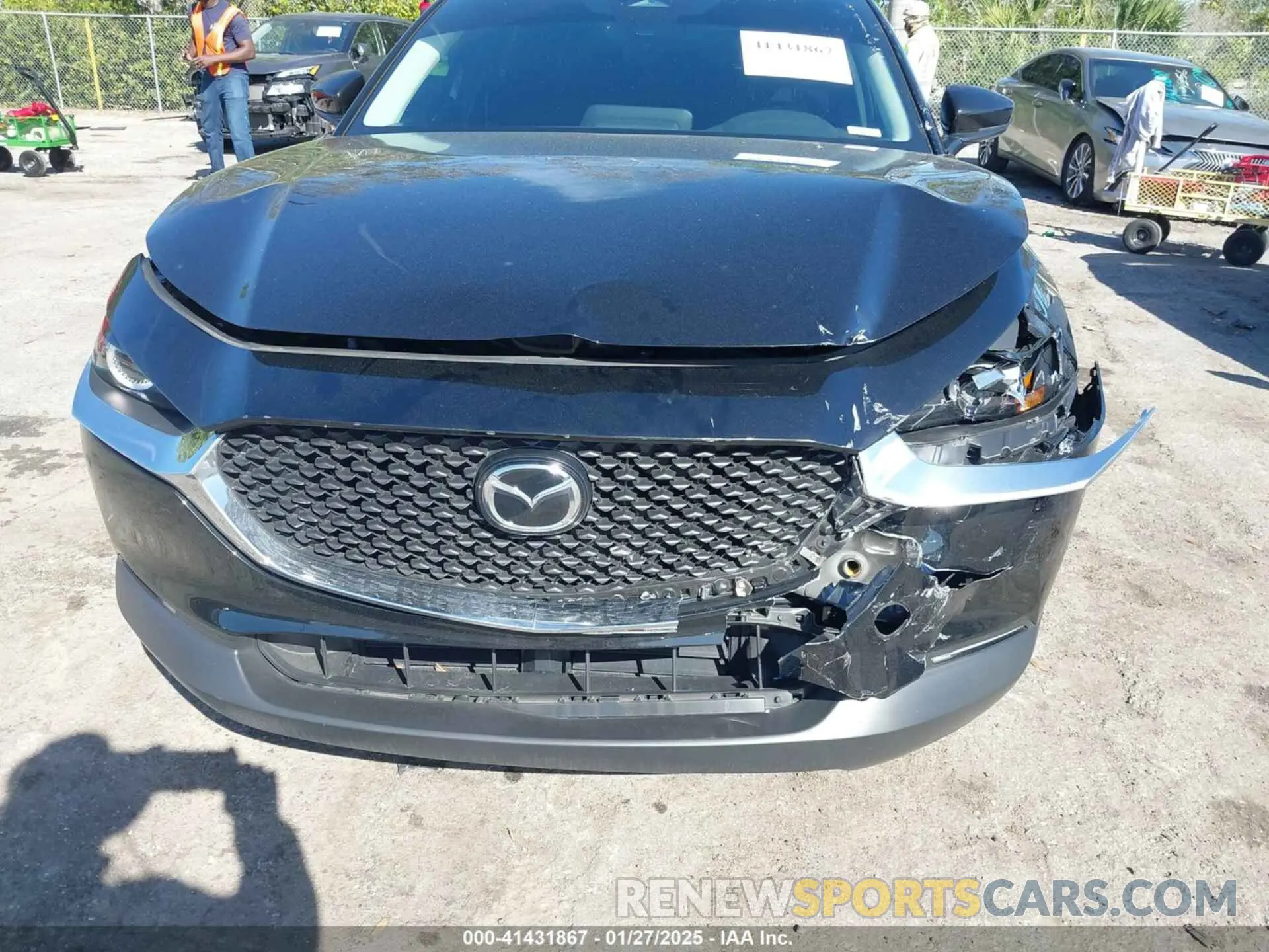 6 fotografías del automóvil dañado 3MVDMBAM8RM678796 MAZDA CX-30 2024