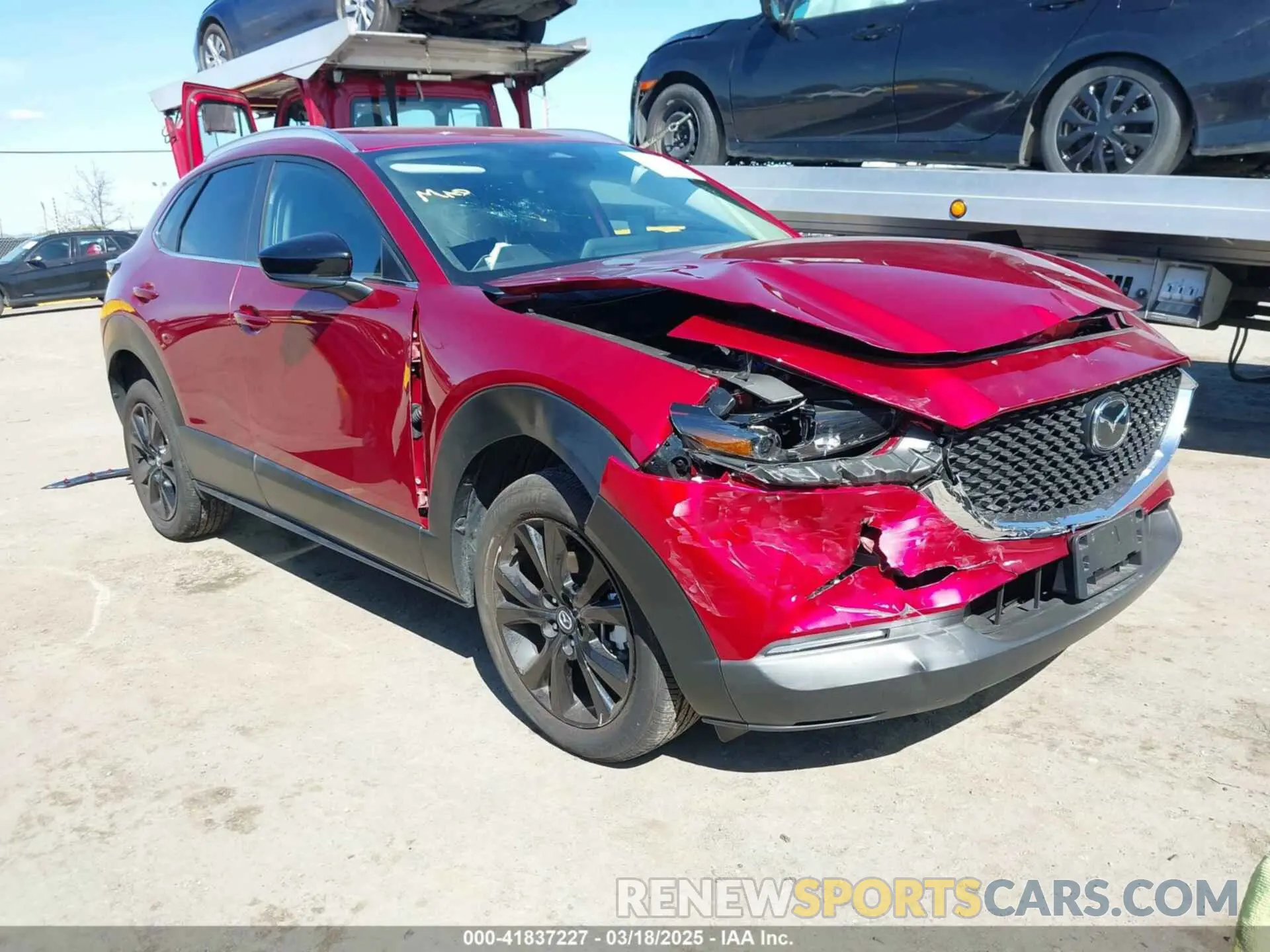 1 fotografías del automóvil dañado 3MVDMBBM0RM707223 MAZDA CX-30 2024