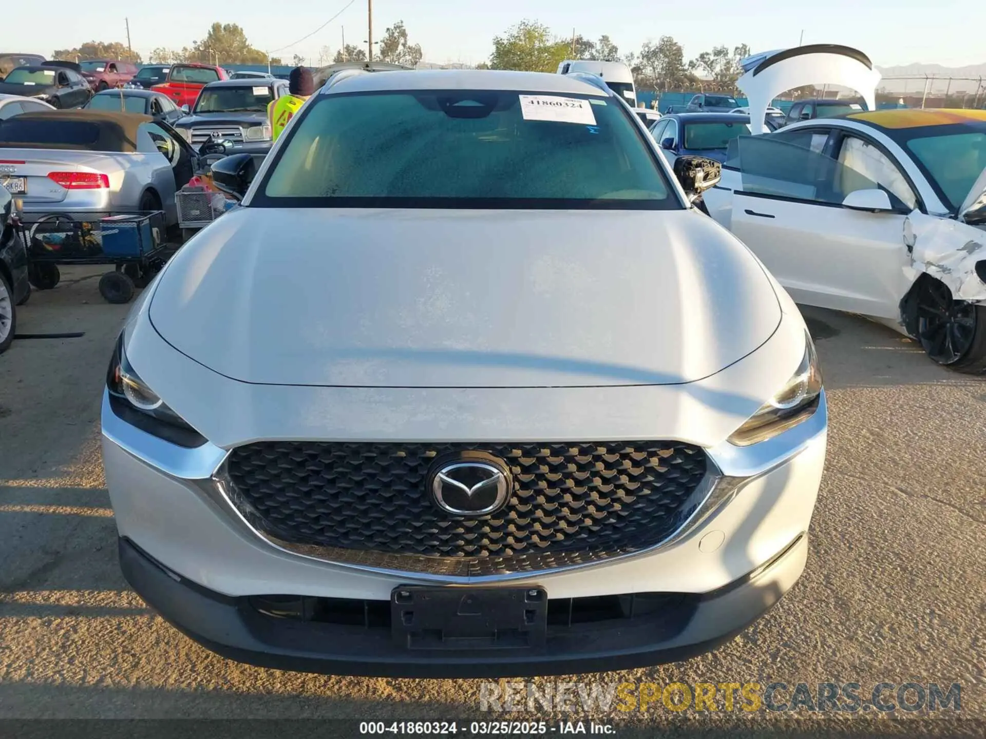 12 fotografías del automóvil dañado 3MVDMBBM1RM681019 MAZDA CX-30 2024