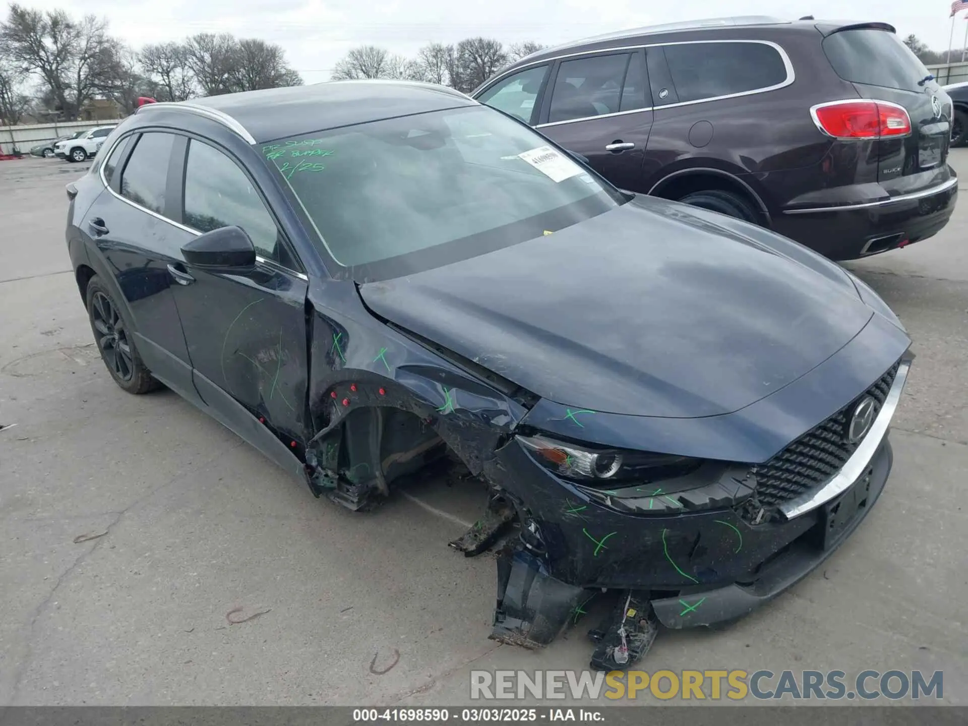 1 fotografías del automóvil dañado 3MVDMBBM1RM697611 MAZDA CX-30 2024