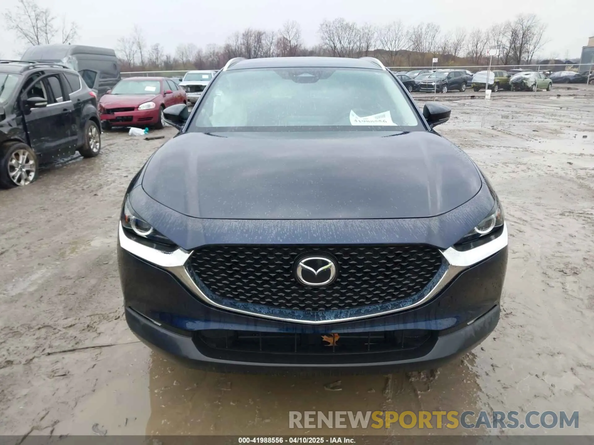 12 fotografías del automóvil dañado 3MVDMBBM3RM645848 MAZDA CX-30 2024