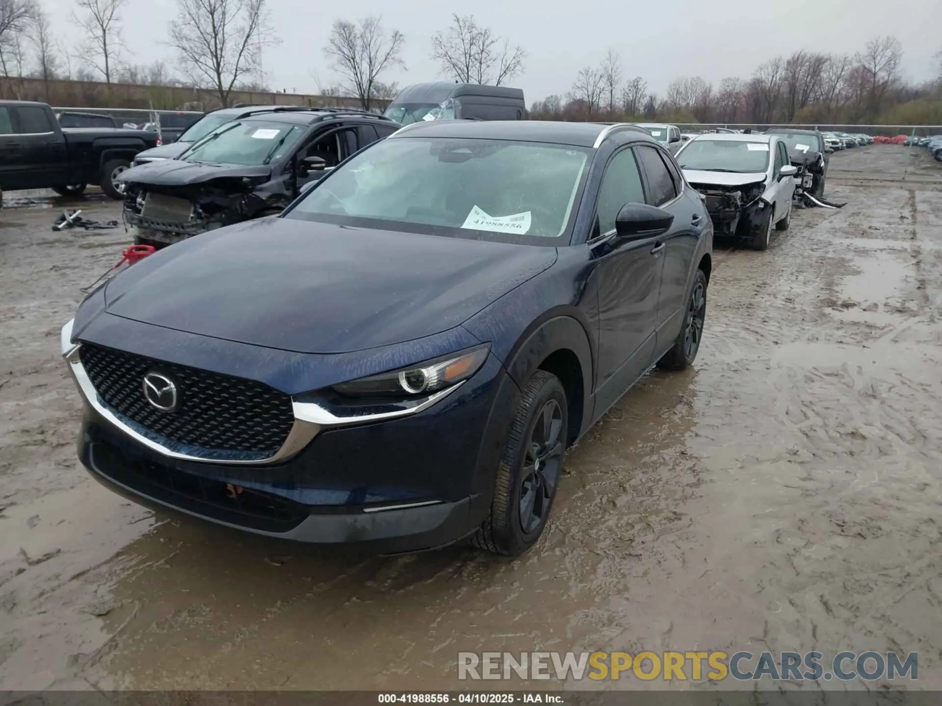 2 fotografías del automóvil dañado 3MVDMBBM3RM645848 MAZDA CX-30 2024
