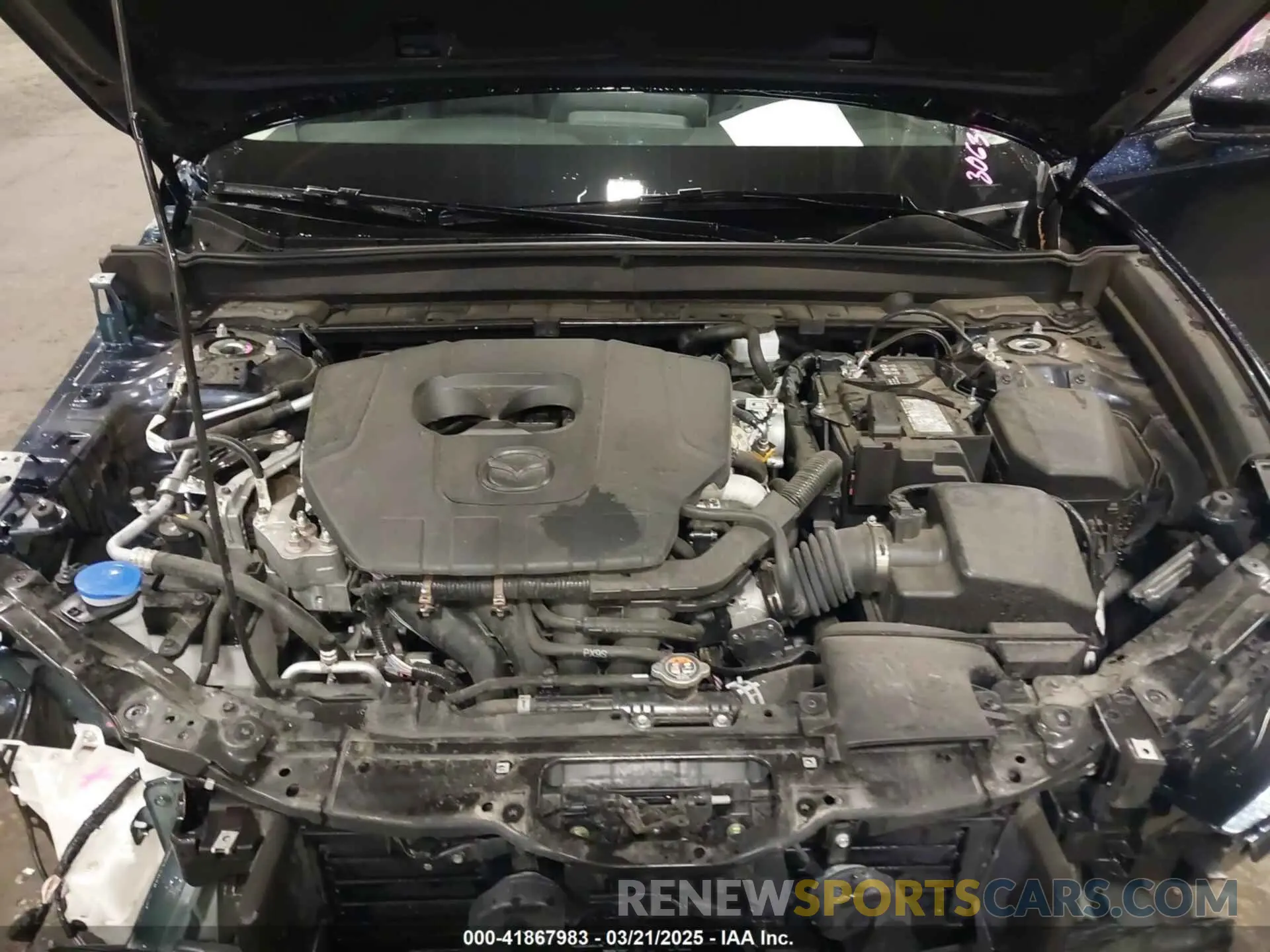 10 fotografías del automóvil dañado 3MVDMBBM3RM654887 MAZDA CX-30 2024