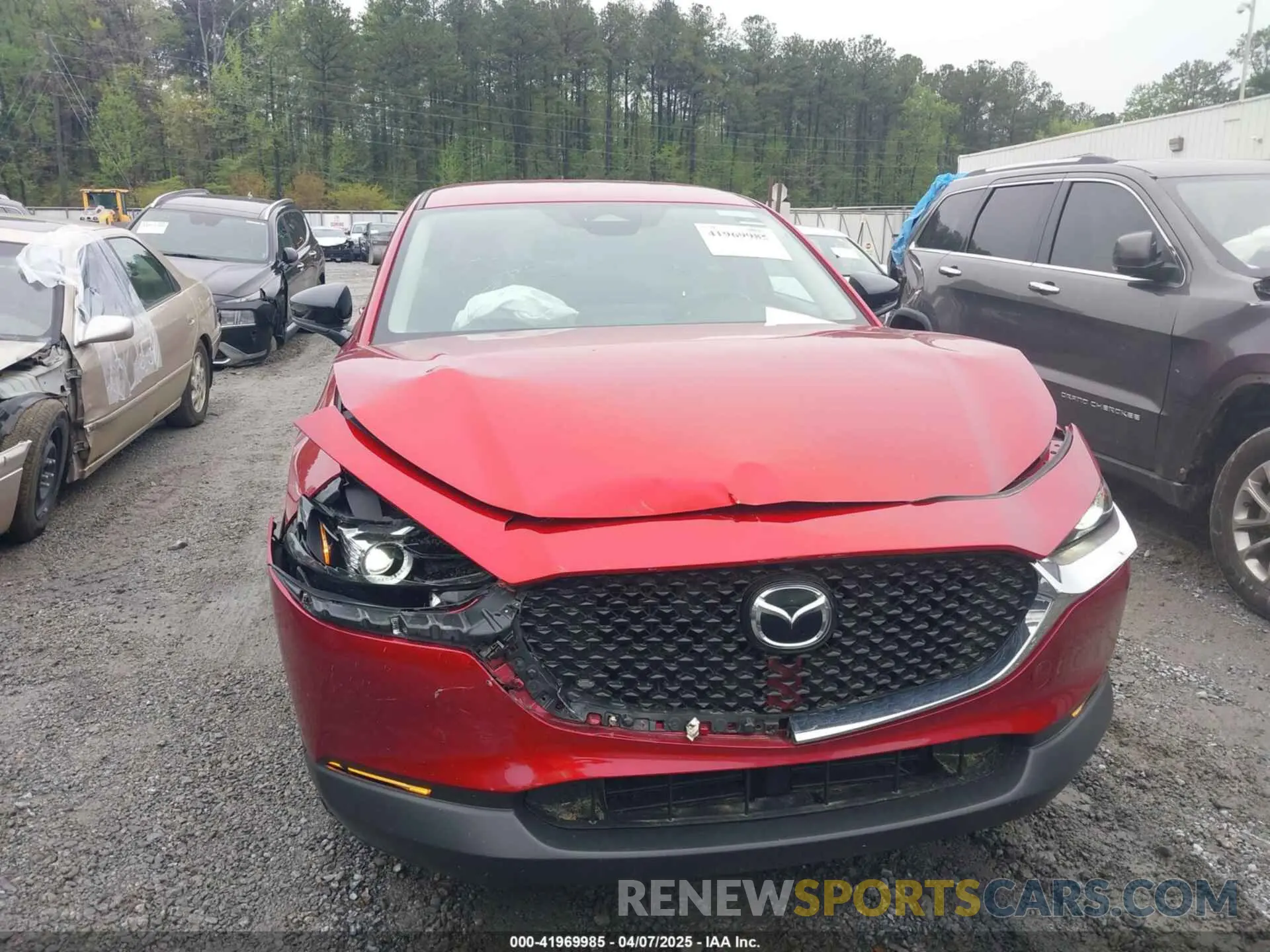 12 fotografías del automóvil dañado 3MVDMBBM4RM636723 MAZDA CX-30 2024