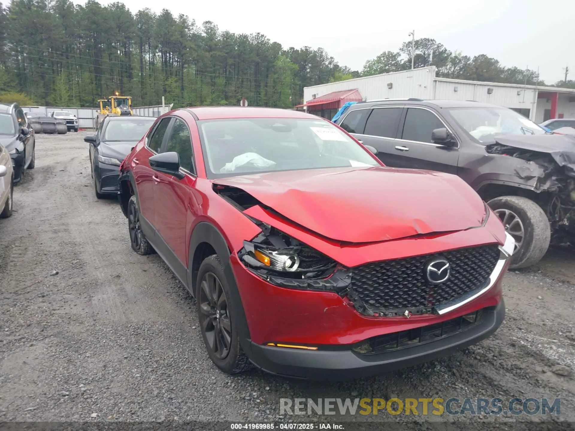 13 fotografías del automóvil dañado 3MVDMBBM4RM636723 MAZDA CX-30 2024
