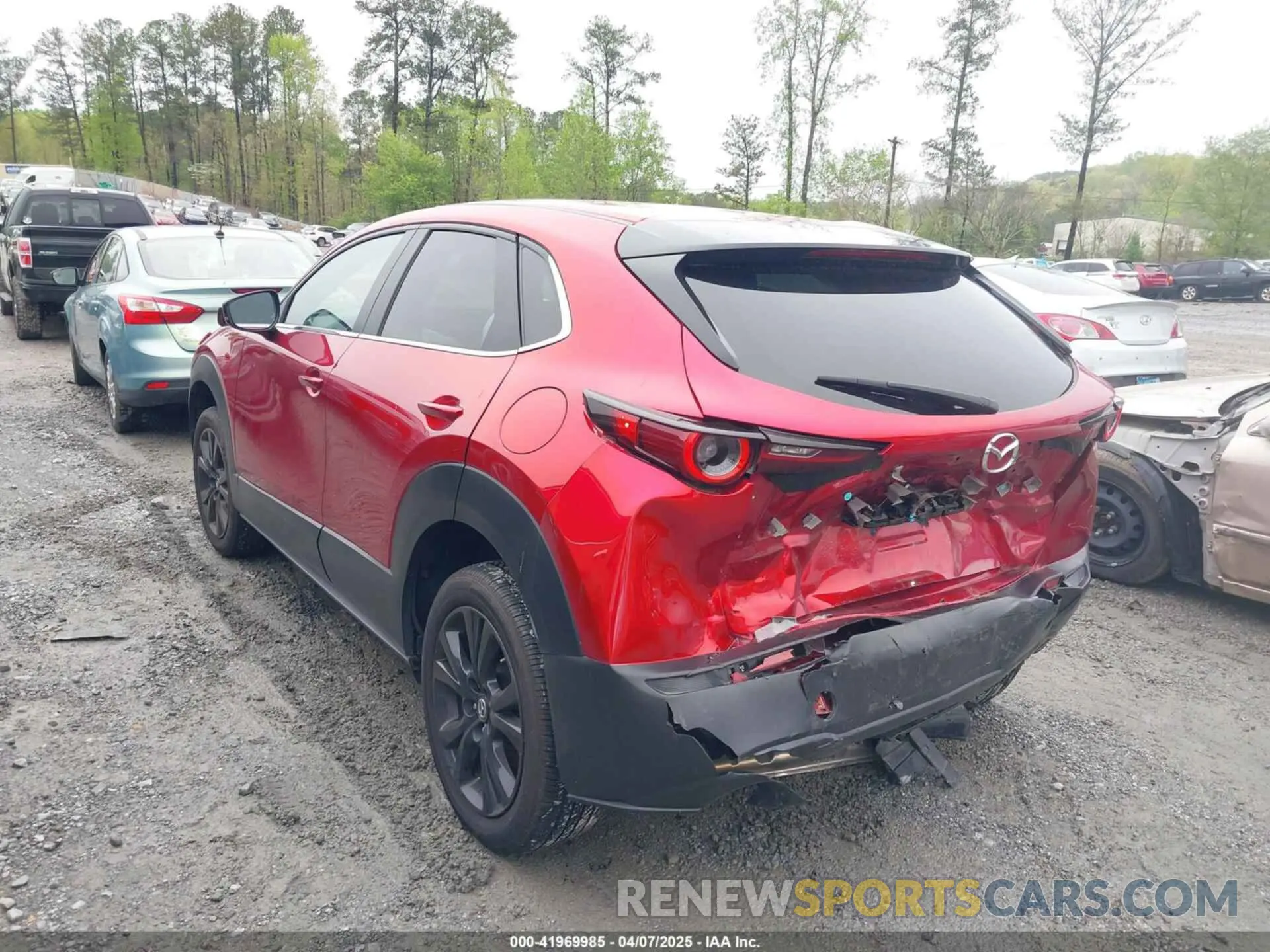 3 fotografías del automóvil dañado 3MVDMBBM4RM636723 MAZDA CX-30 2024
