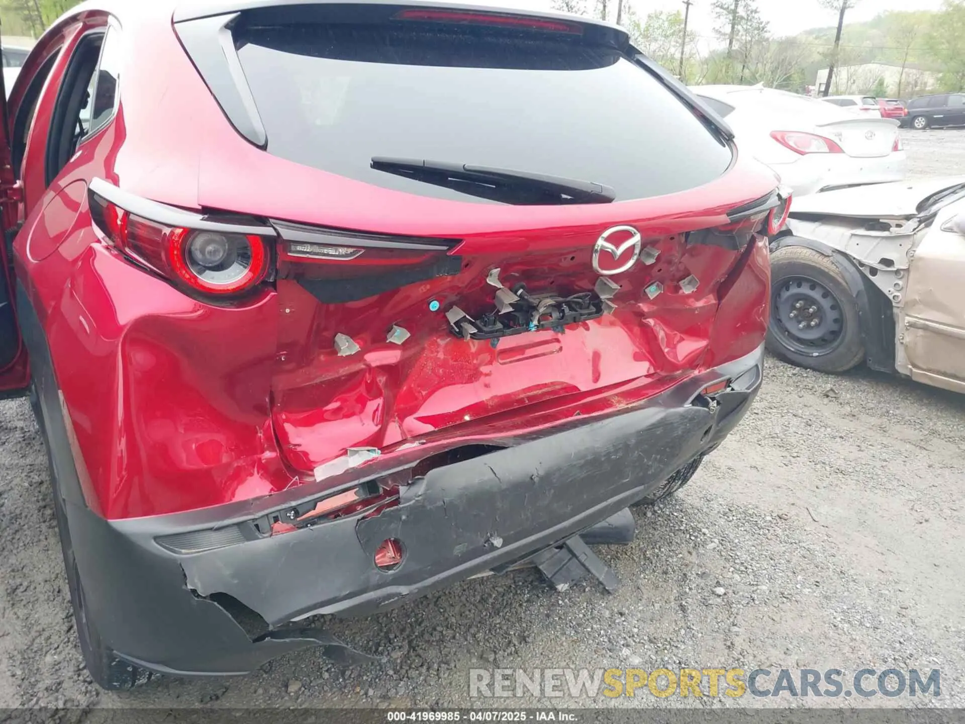 6 fotografías del automóvil dañado 3MVDMBBM4RM636723 MAZDA CX-30 2024