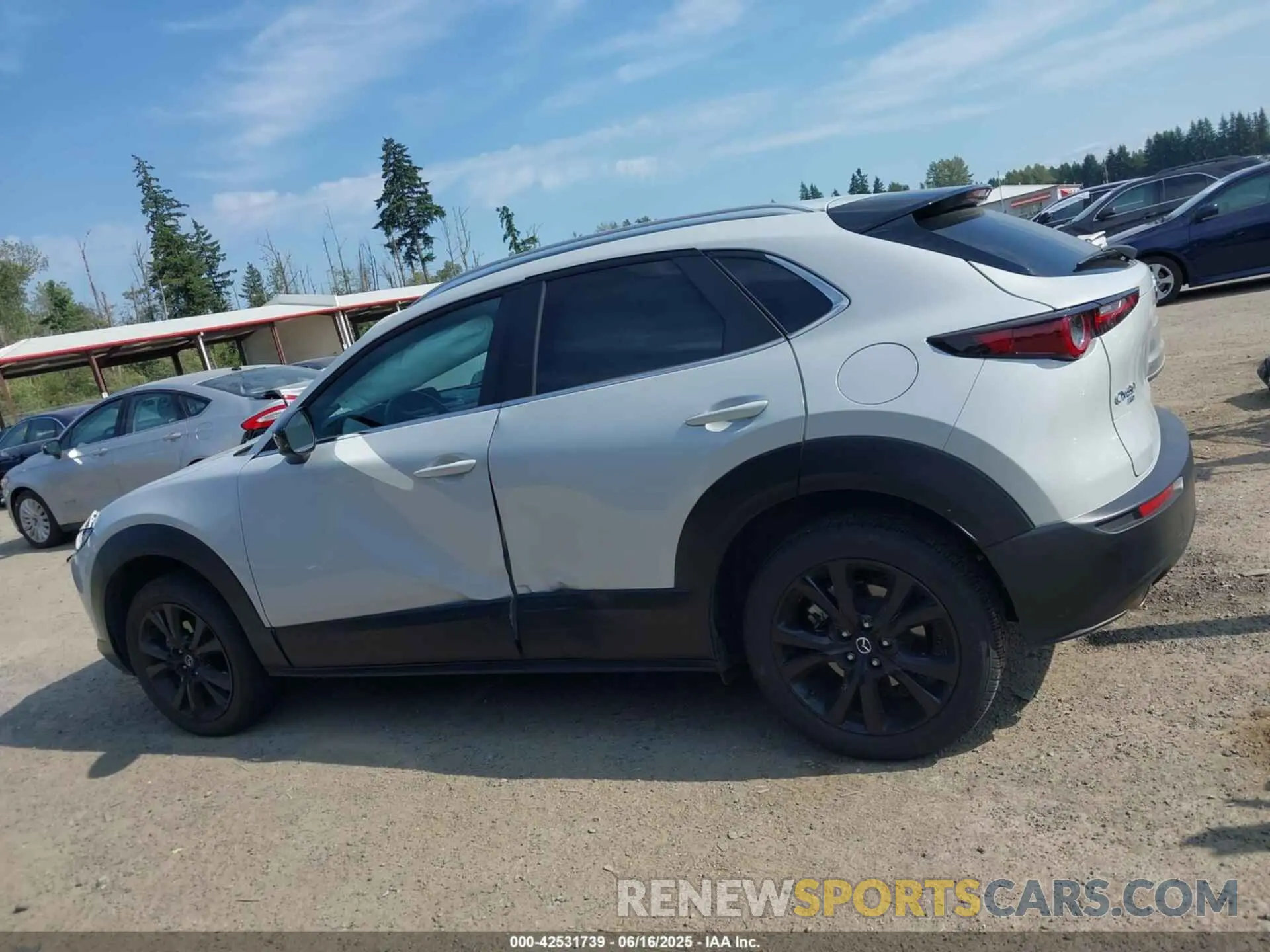 14 fotografías del automóvil dañado 3MVDMBBM4RM693570 MAZDA CX-30 2024