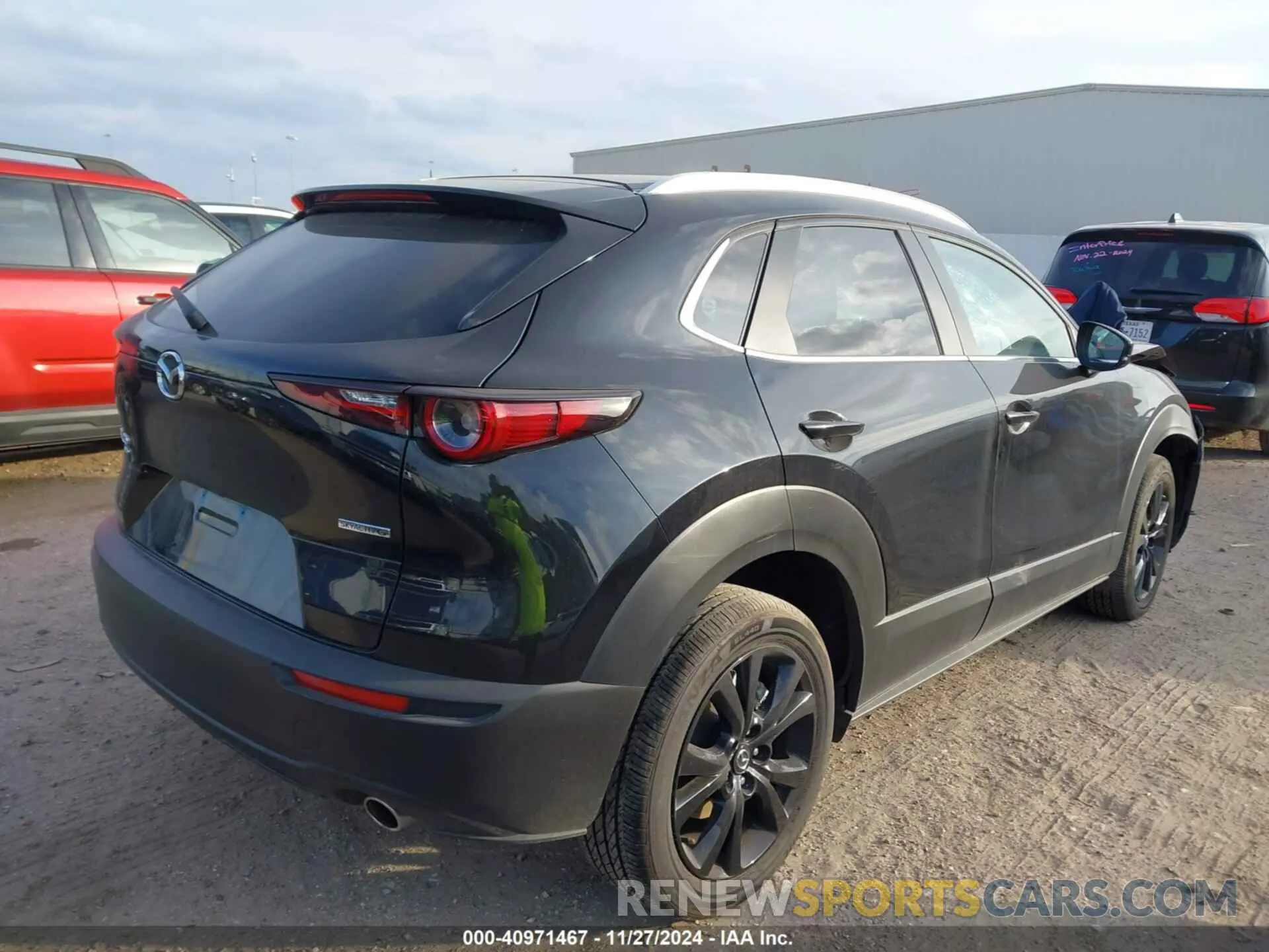 4 fotografías del automóvil dañado 3MVDMBBM5RM700297 MAZDA CX-30 2024