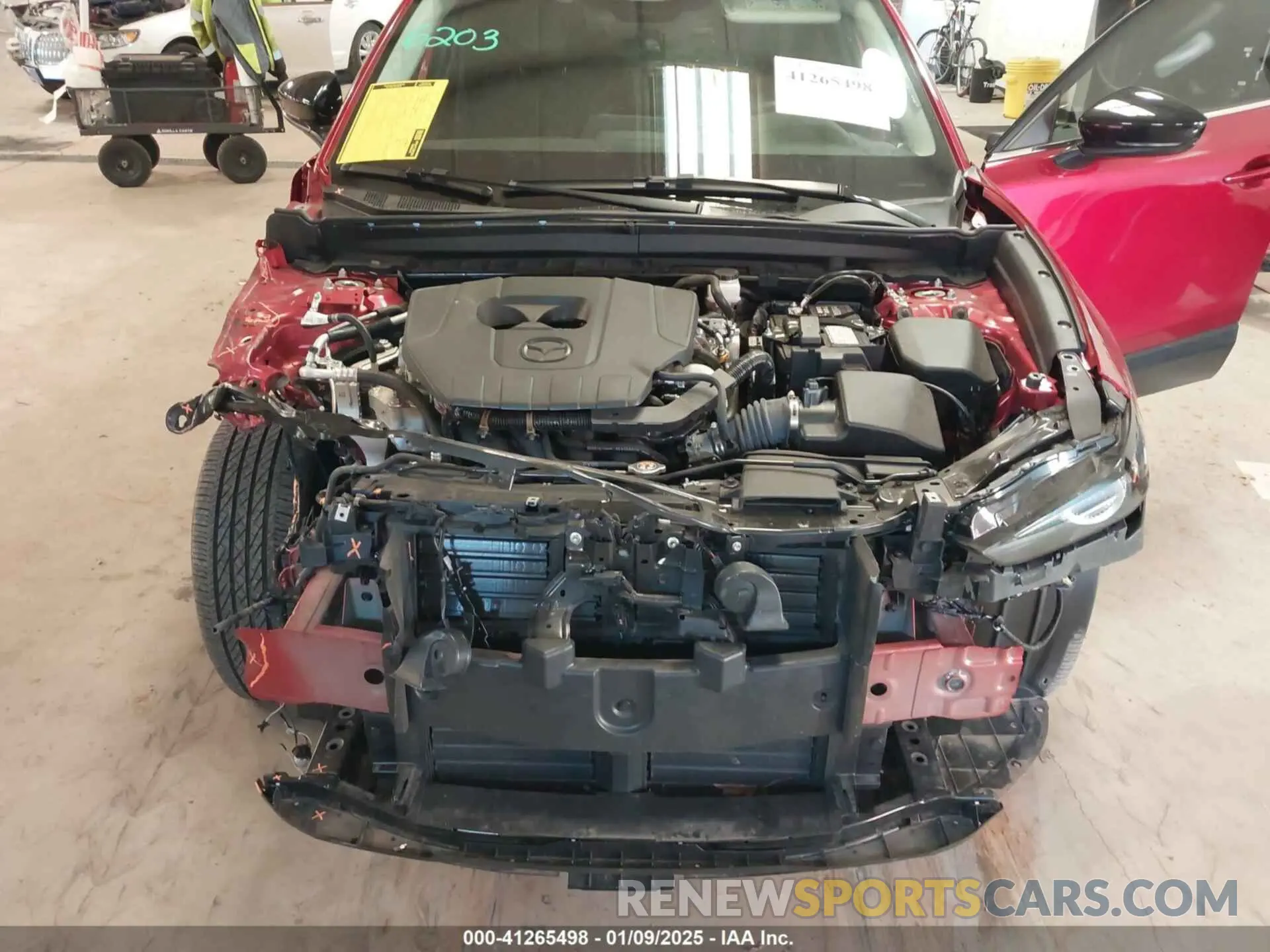 10 fotografías del automóvil dañado 3MVDMBBM7RM610746 MAZDA CX-30 2024