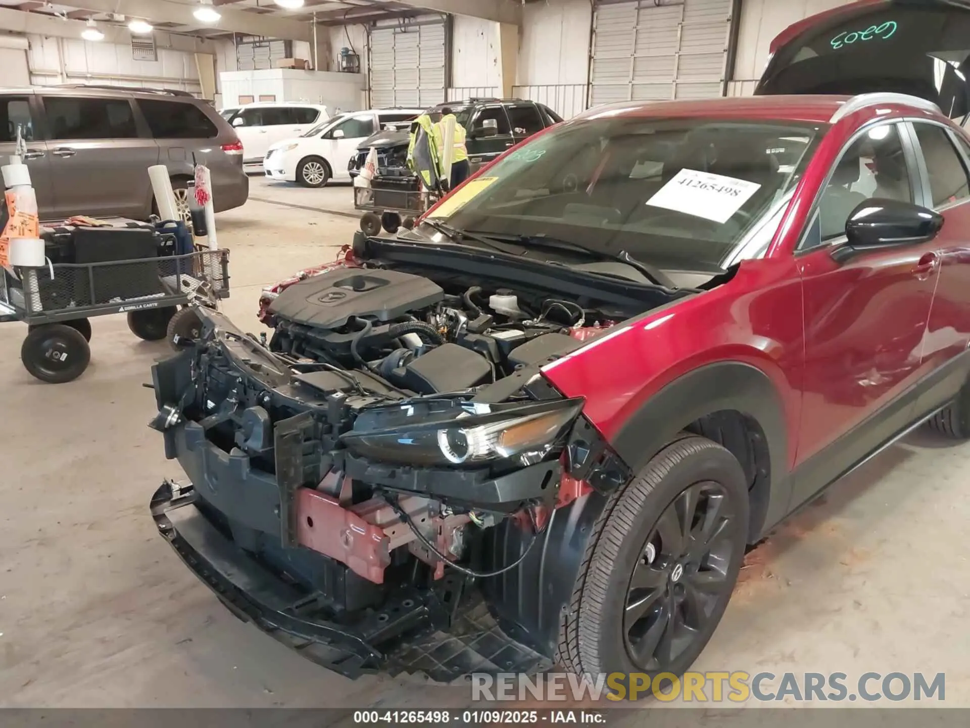 6 fotografías del automóvil dañado 3MVDMBBM7RM610746 MAZDA CX-30 2024