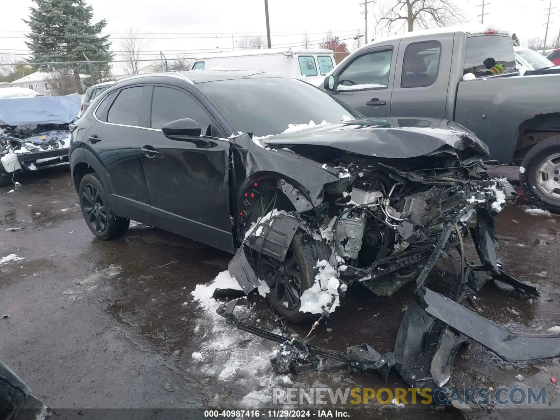 1 fotografías del automóvil dañado 3MVDMBBM7RM637249 MAZDA CX-30 2024
