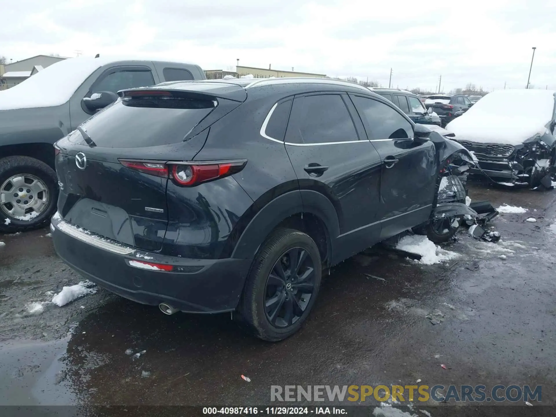 4 fotografías del automóvil dañado 3MVDMBBM7RM637249 MAZDA CX-30 2024