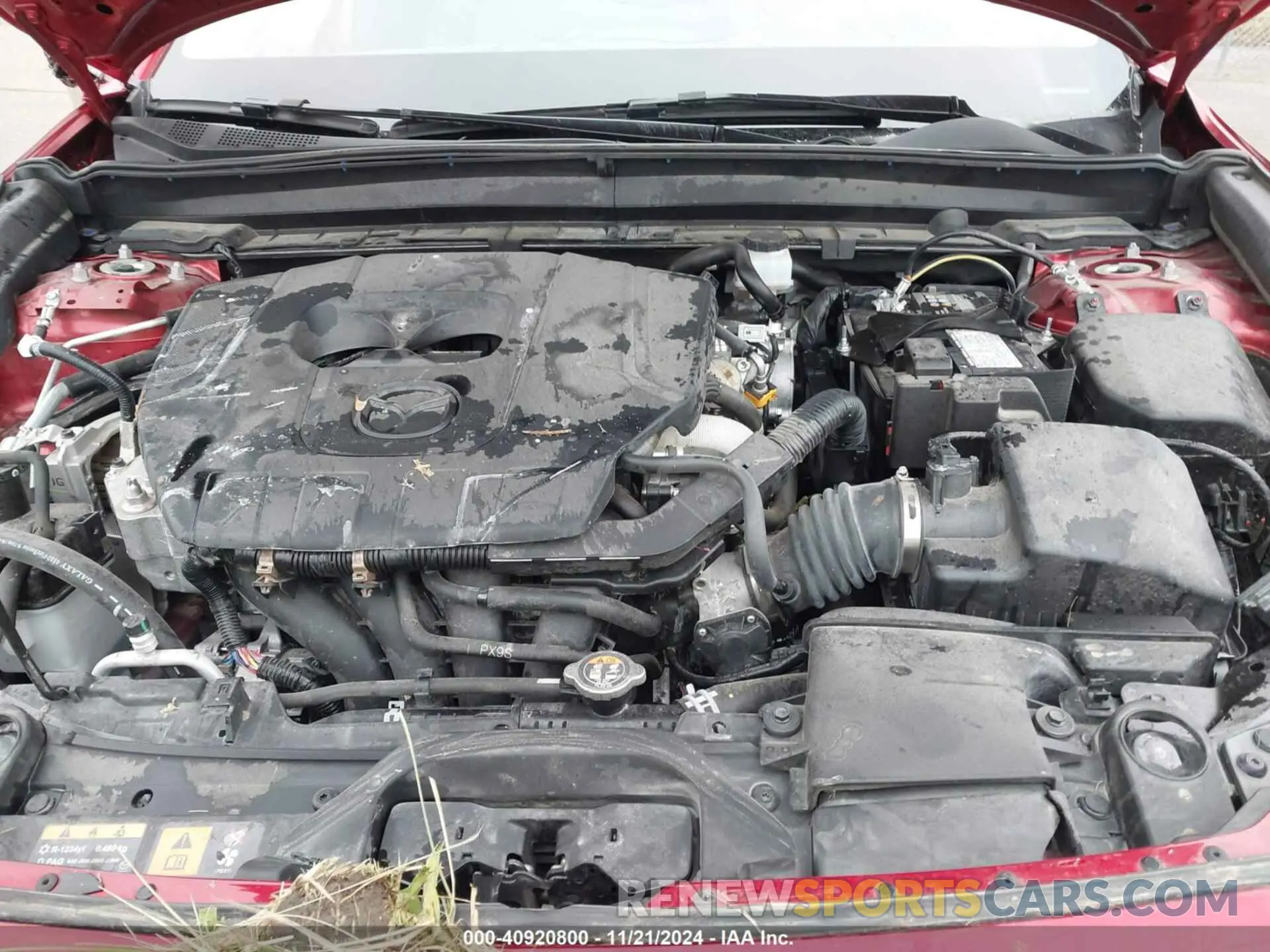 10 fotografías del automóvil dañado 3MVDMBCM2RM603489 MAZDA CX-30 2024