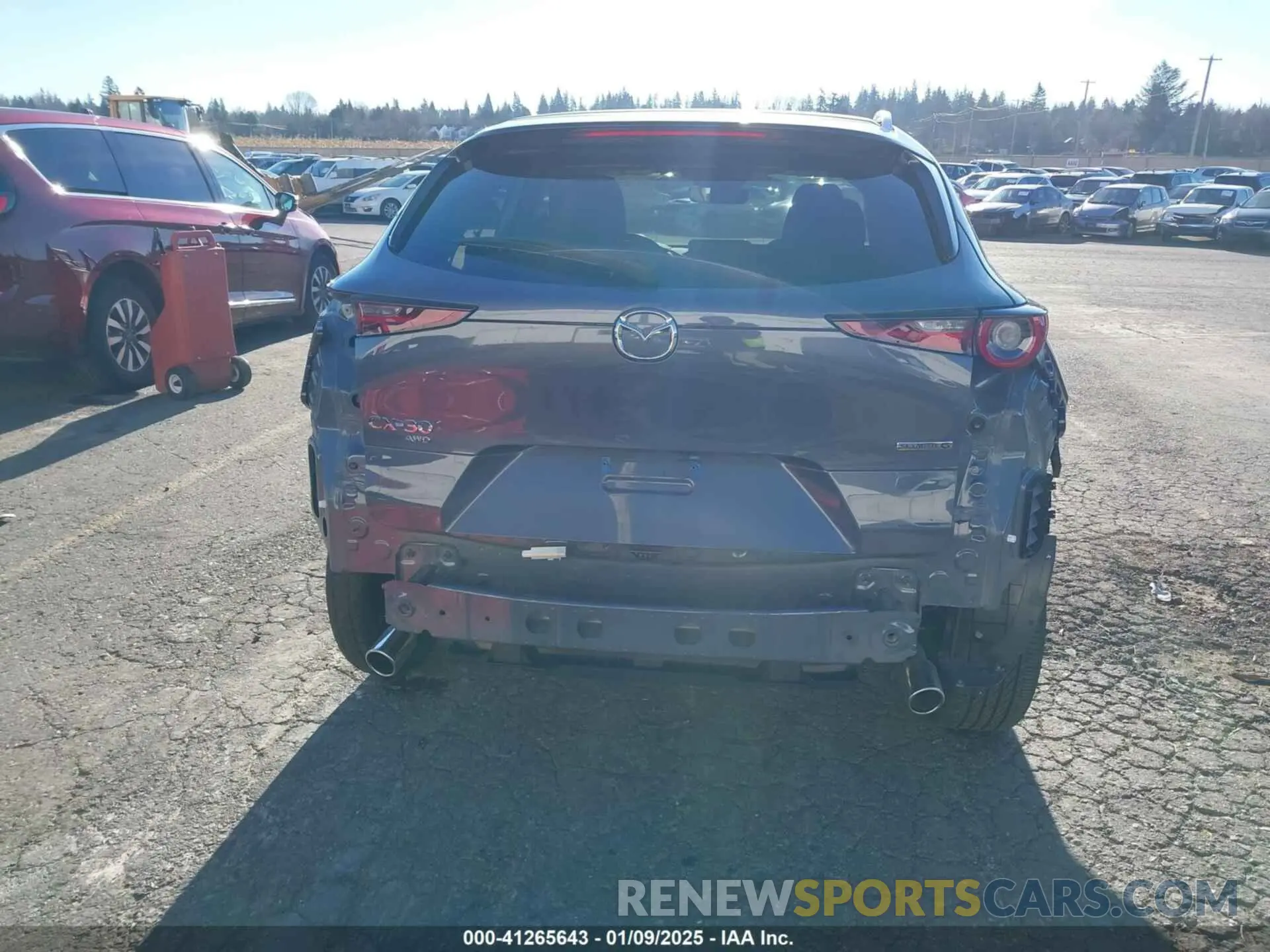 17 fotografías del automóvil dañado 3MVDMBCM2RM621362 MAZDA CX-30 2024