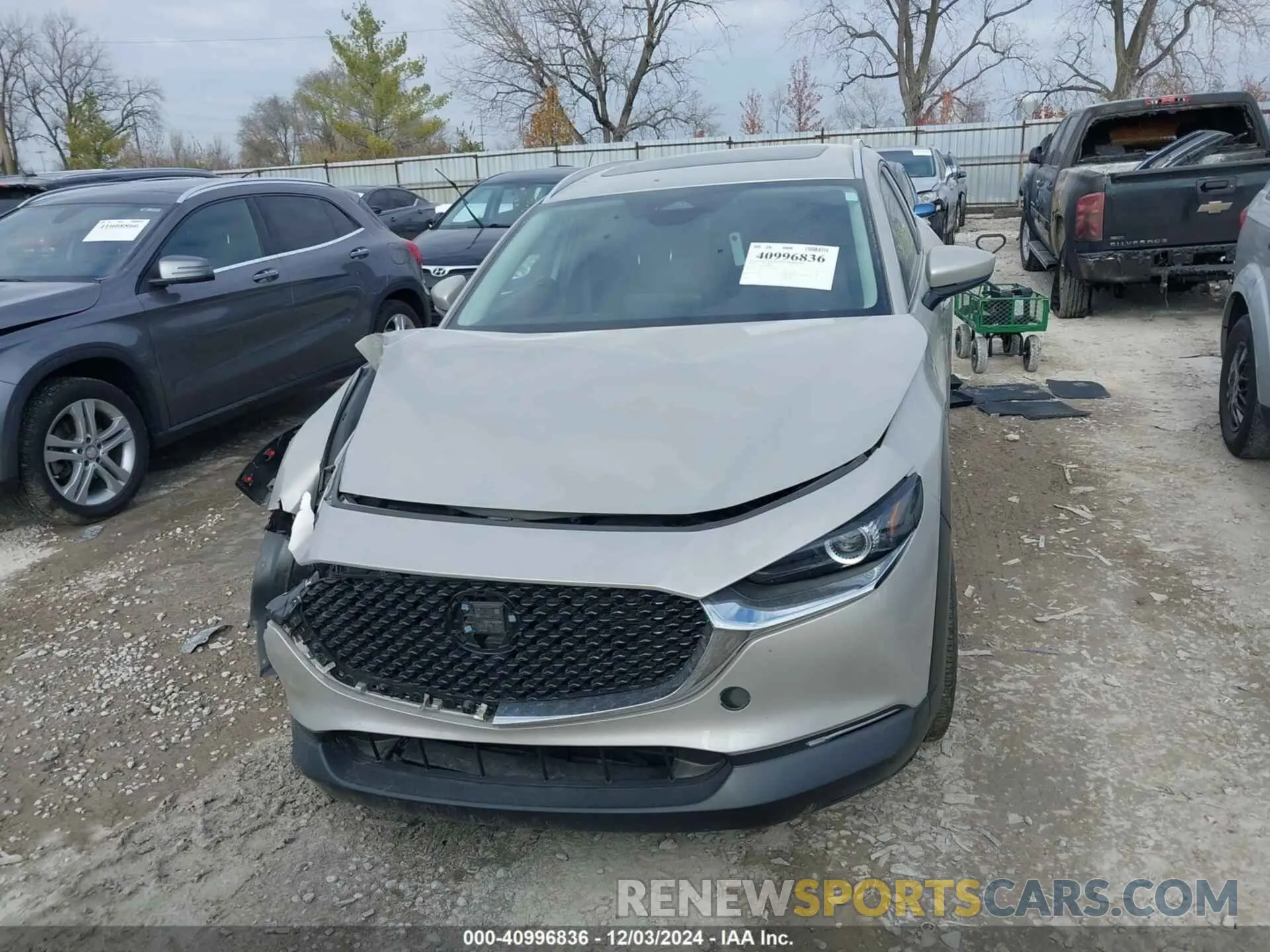 12 fotografías del automóvil dañado 3MVDMBCM6RM608131 MAZDA CX-30 2024