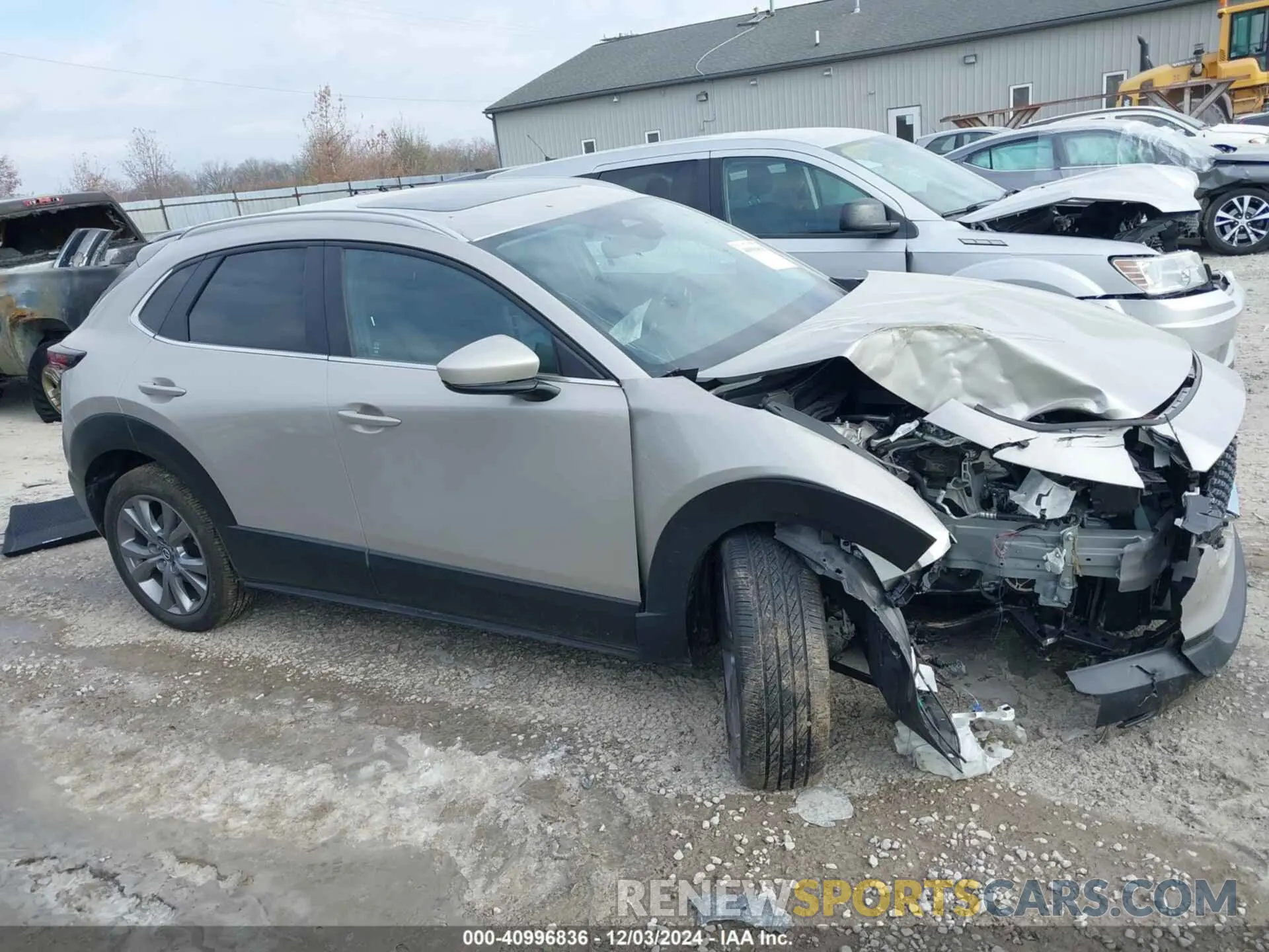 13 fotografías del automóvil dañado 3MVDMBCM6RM608131 MAZDA CX-30 2024
