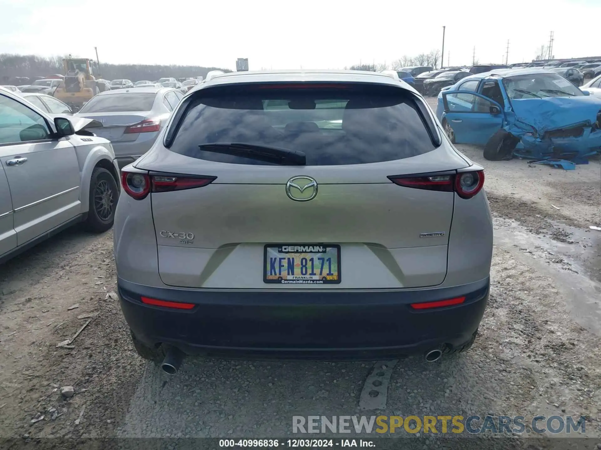 16 fotografías del automóvil dañado 3MVDMBCM6RM608131 MAZDA CX-30 2024